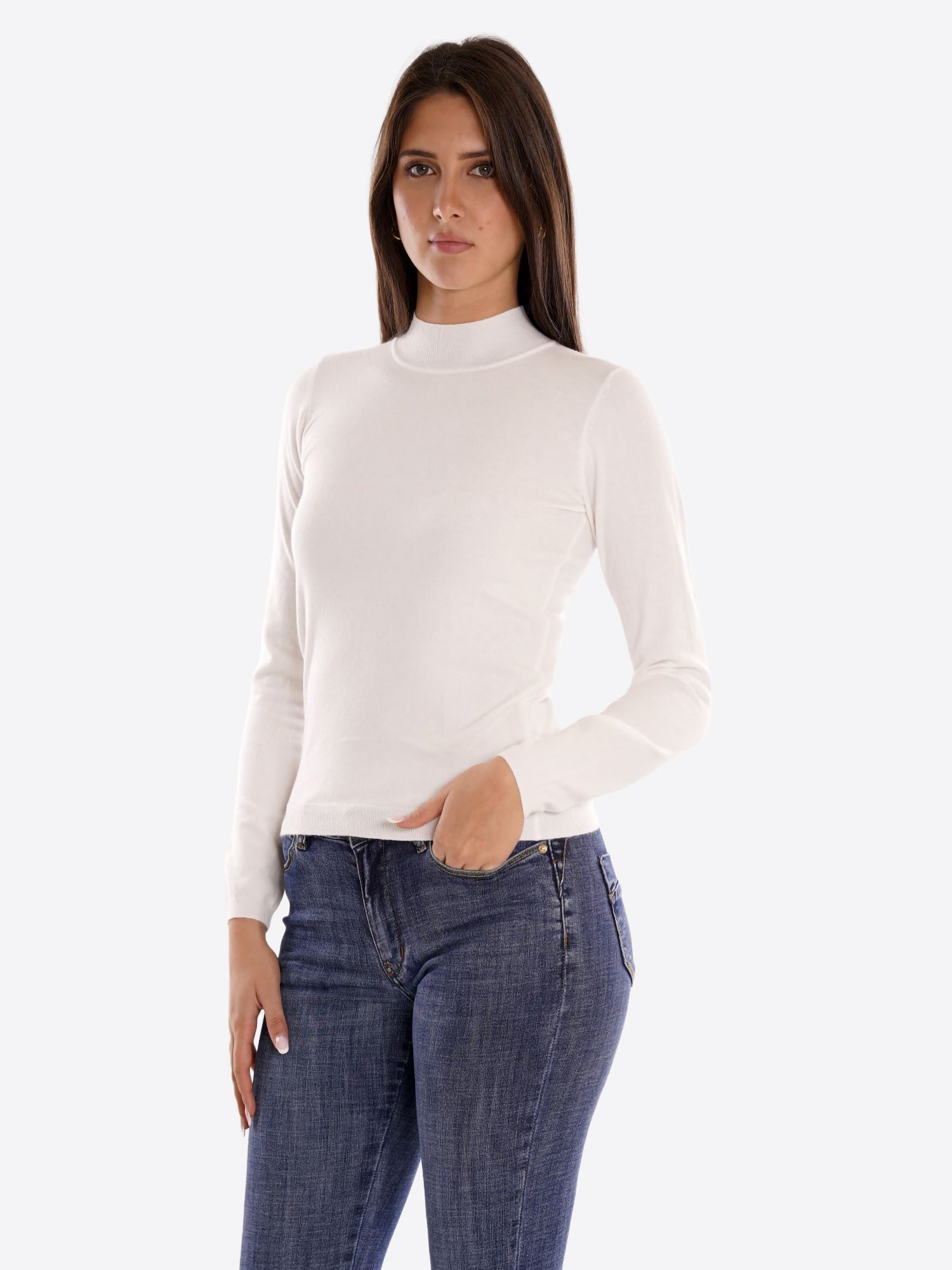 Maglia TAKE TWO da Donna - bianco DT00372PANNA