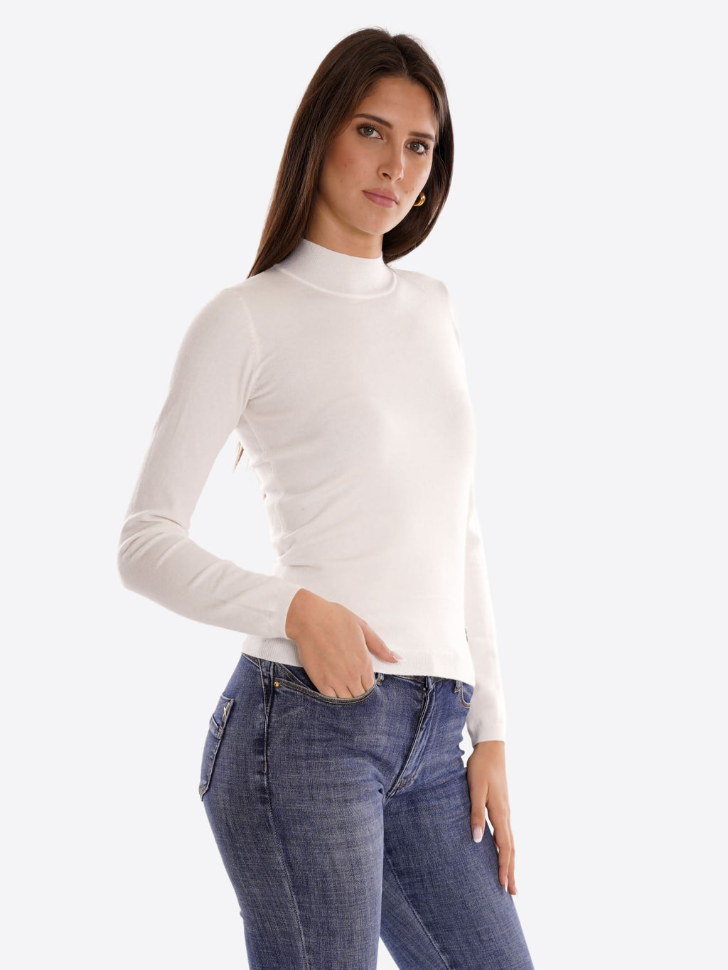 Maglia TAKE TWO da Donna - bianco DT00372PANNA