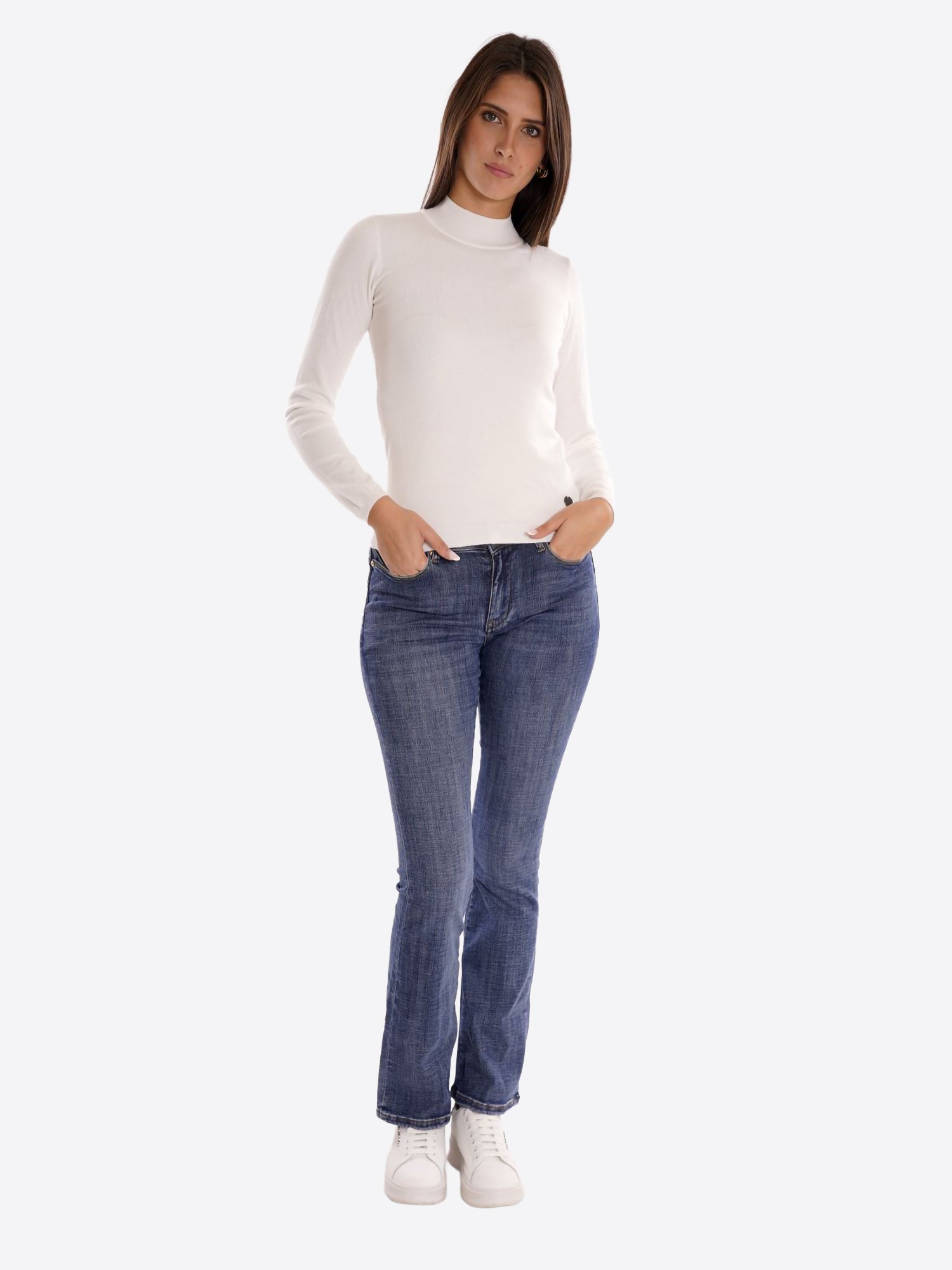 Maglia TAKE TWO da Donna - bianco DT00372PANNA