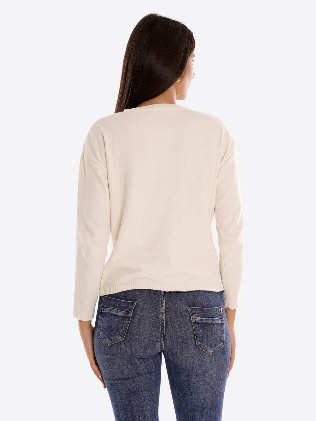 Maglia TAKE TWO da Donna - bianco DT00378PANNA