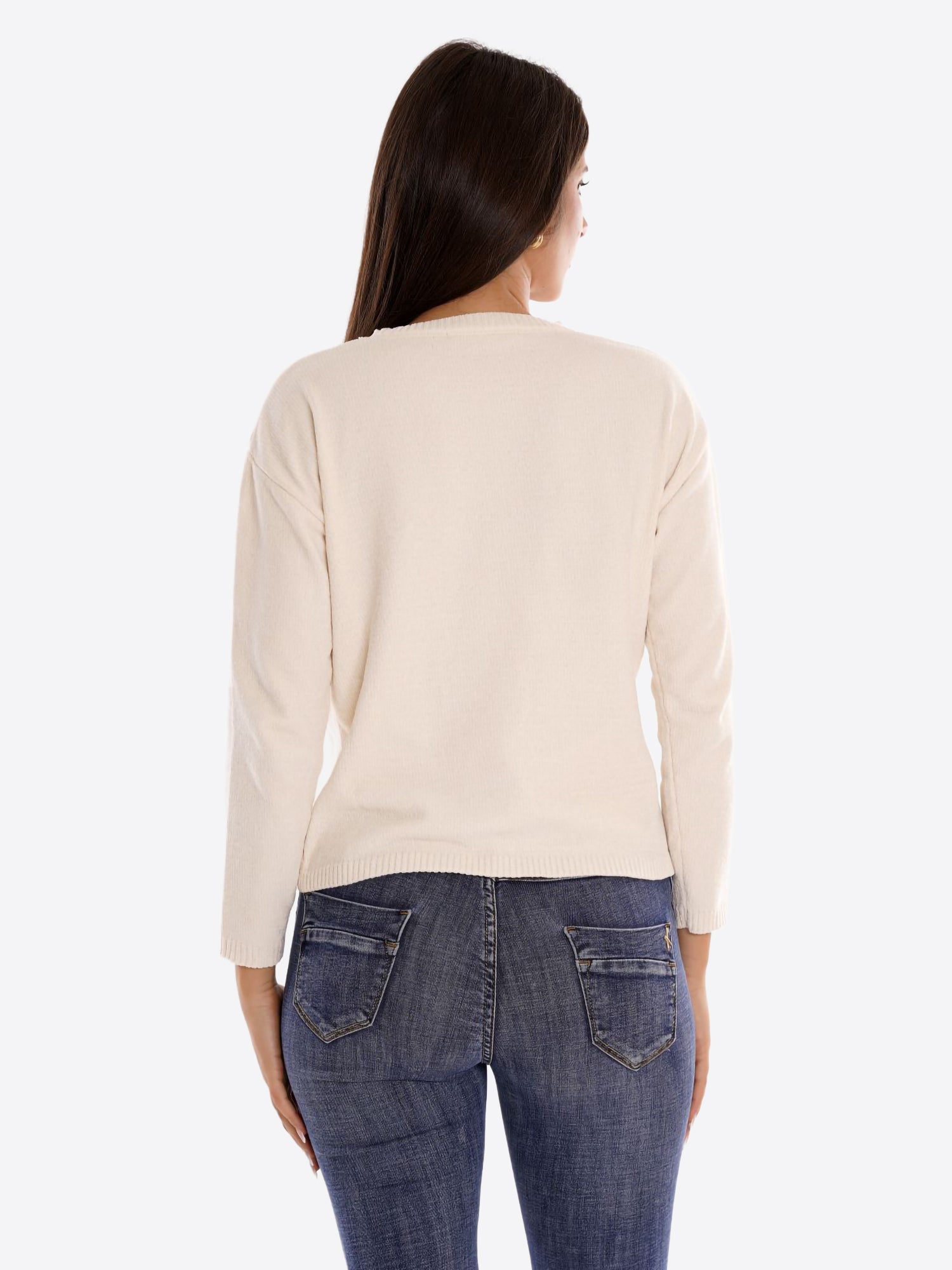 Maglia TAKE TWO da Donna - bianco DT00378PANNA
