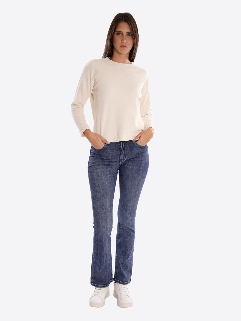 Maglia TAKE TWO da Donna - bianco DT00378PANNA