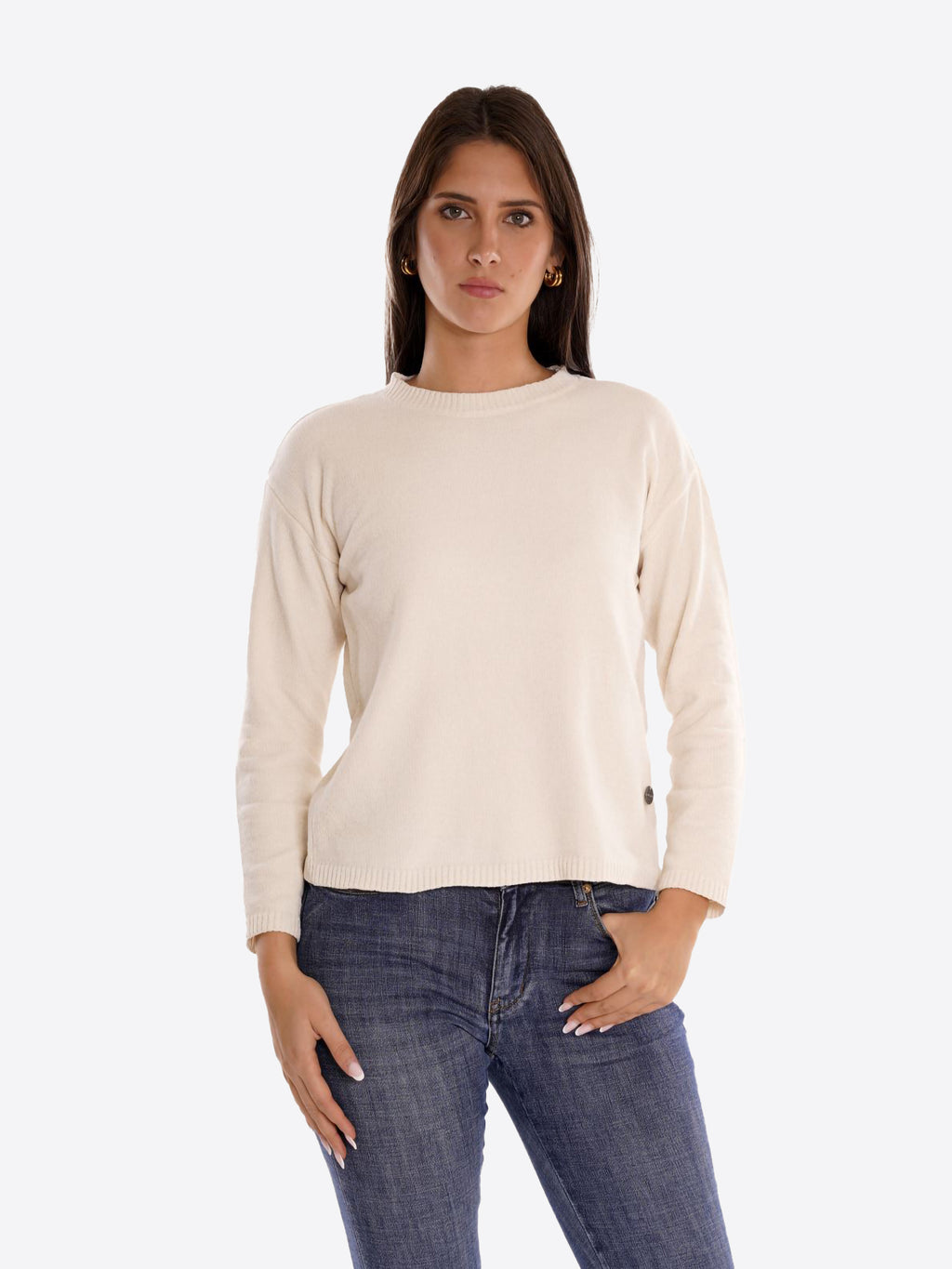 Maglia TAKE TWO da Donna - bianco DT00378PANNA