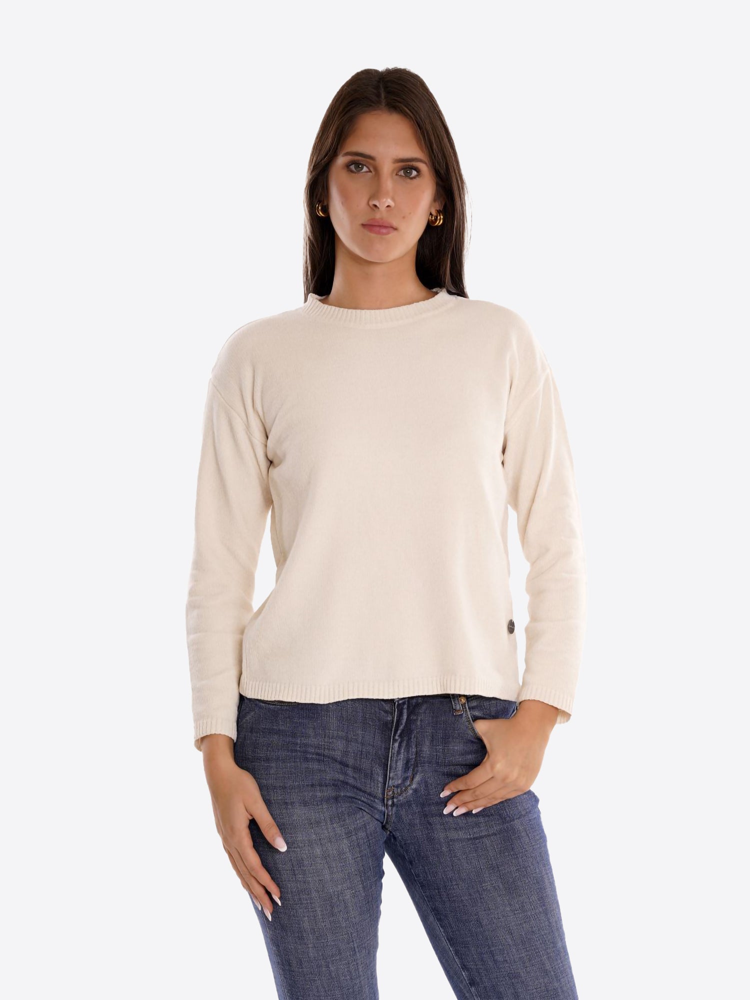 Maglia TAKE TWO da Donna - bianco DT00378PANNA