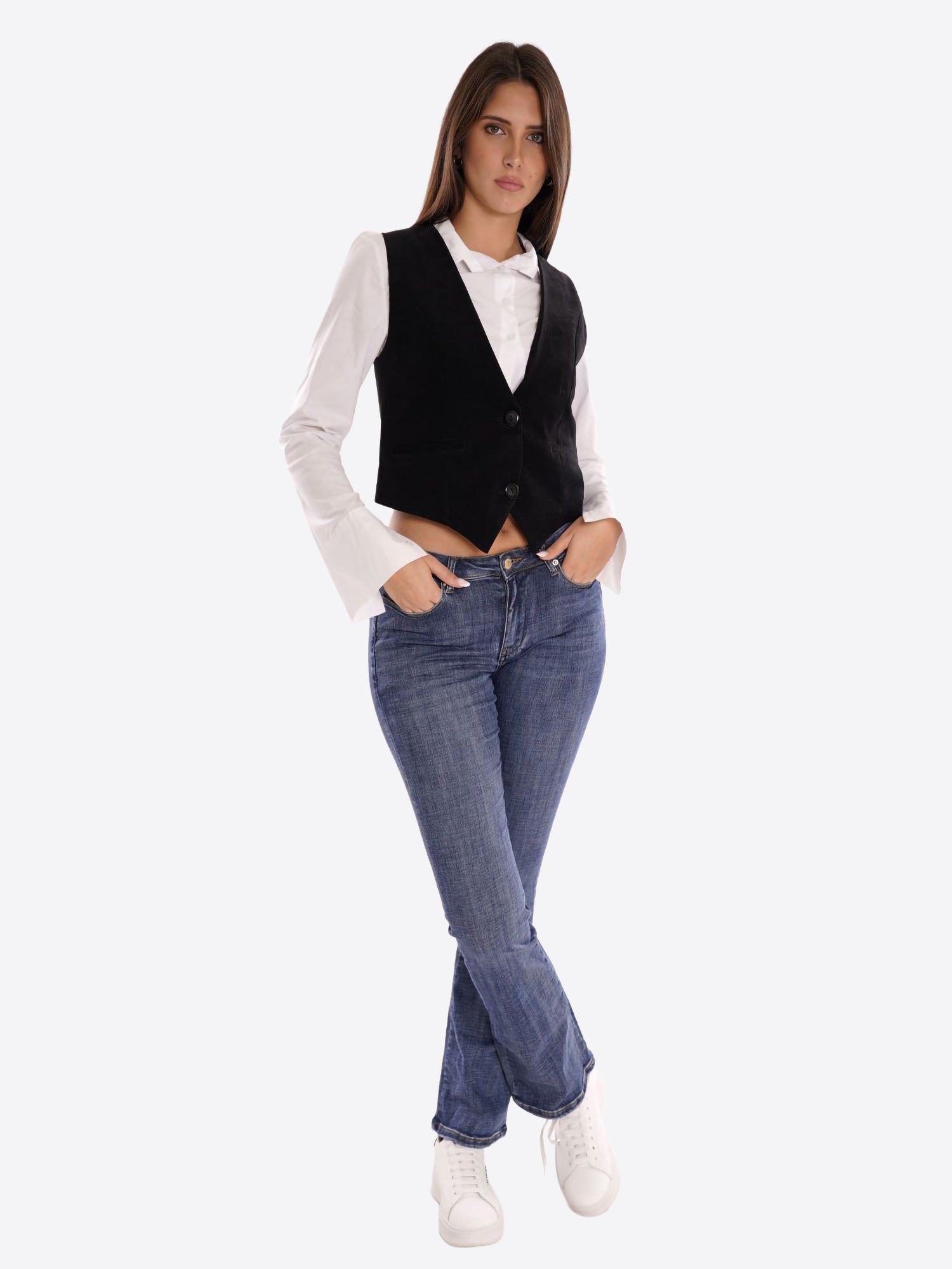 Gilet TAKE TWO da Donna - nero DT01175BLK