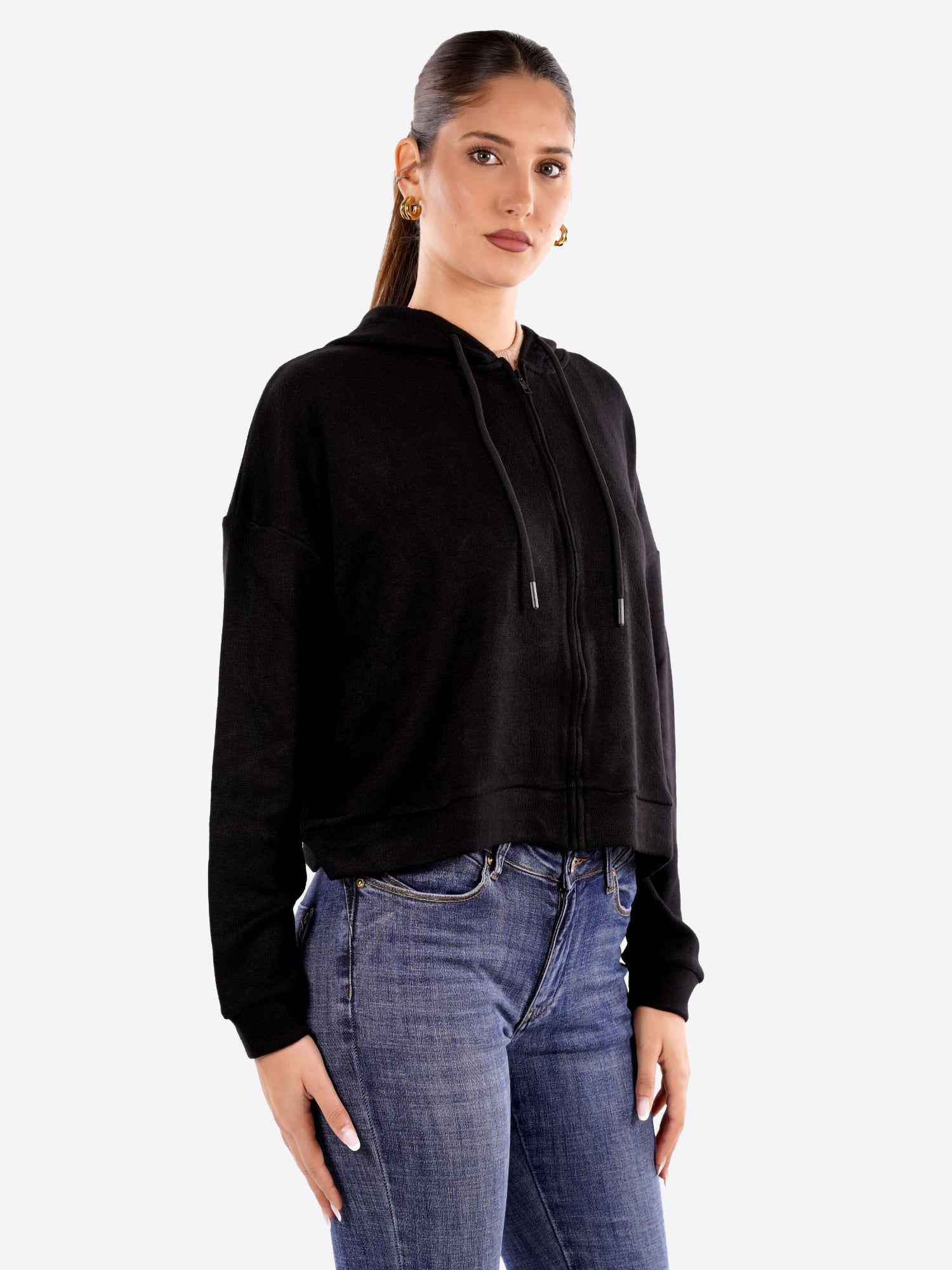 Felpa TAKE TWO da Donna - nero DT02053BLK