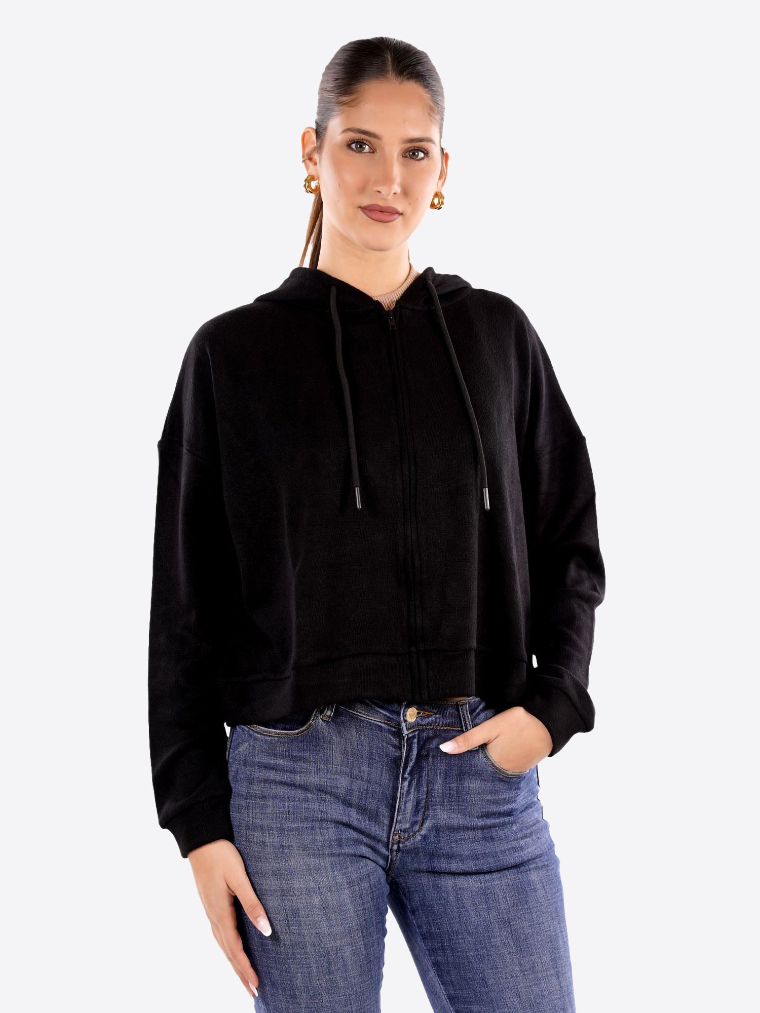 Felpa TAKE TWO da Donna - nero DT02053BLK