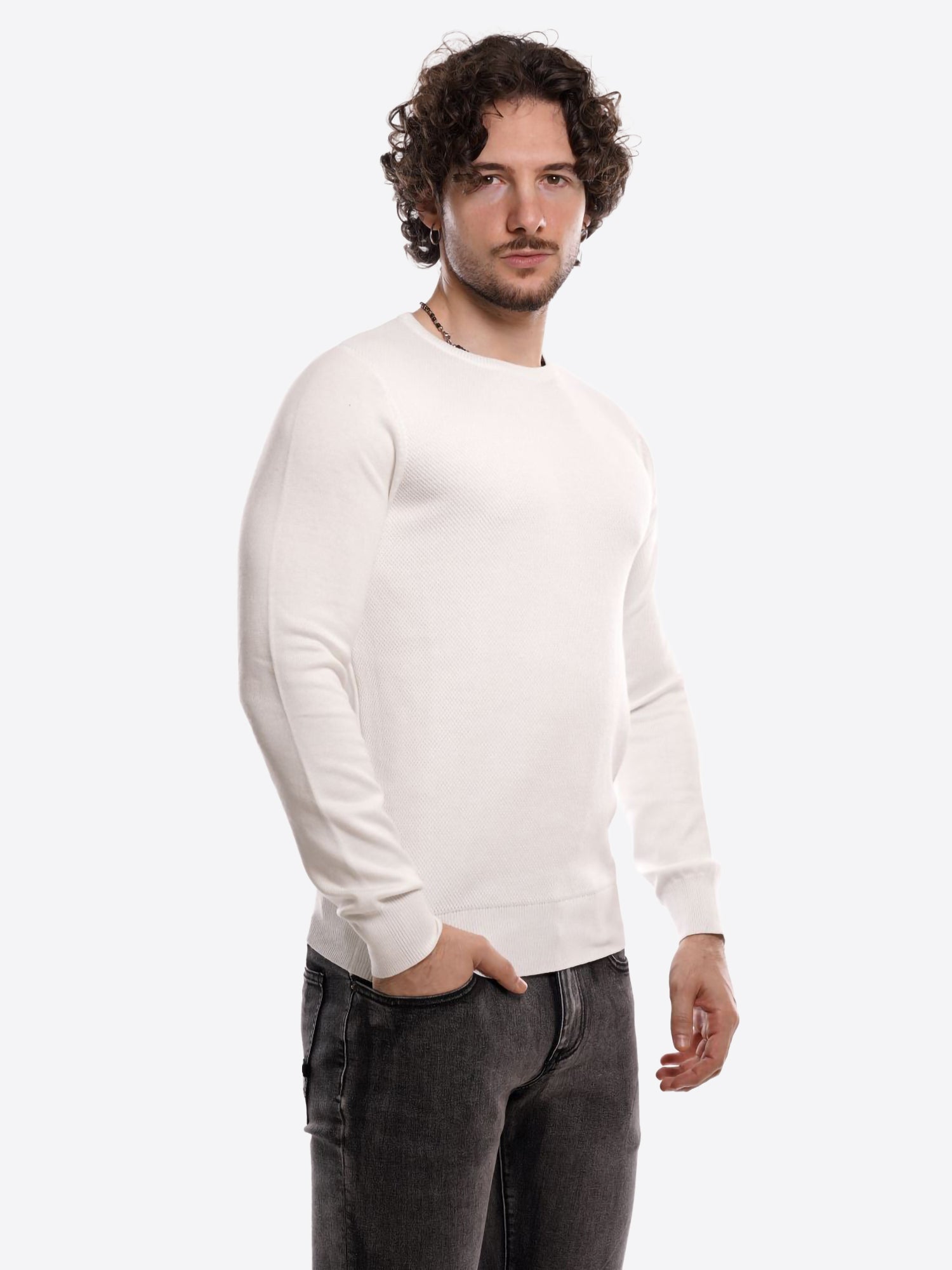 Maglia TAKE TWO da Uomo - bianco UT0462PANNA
