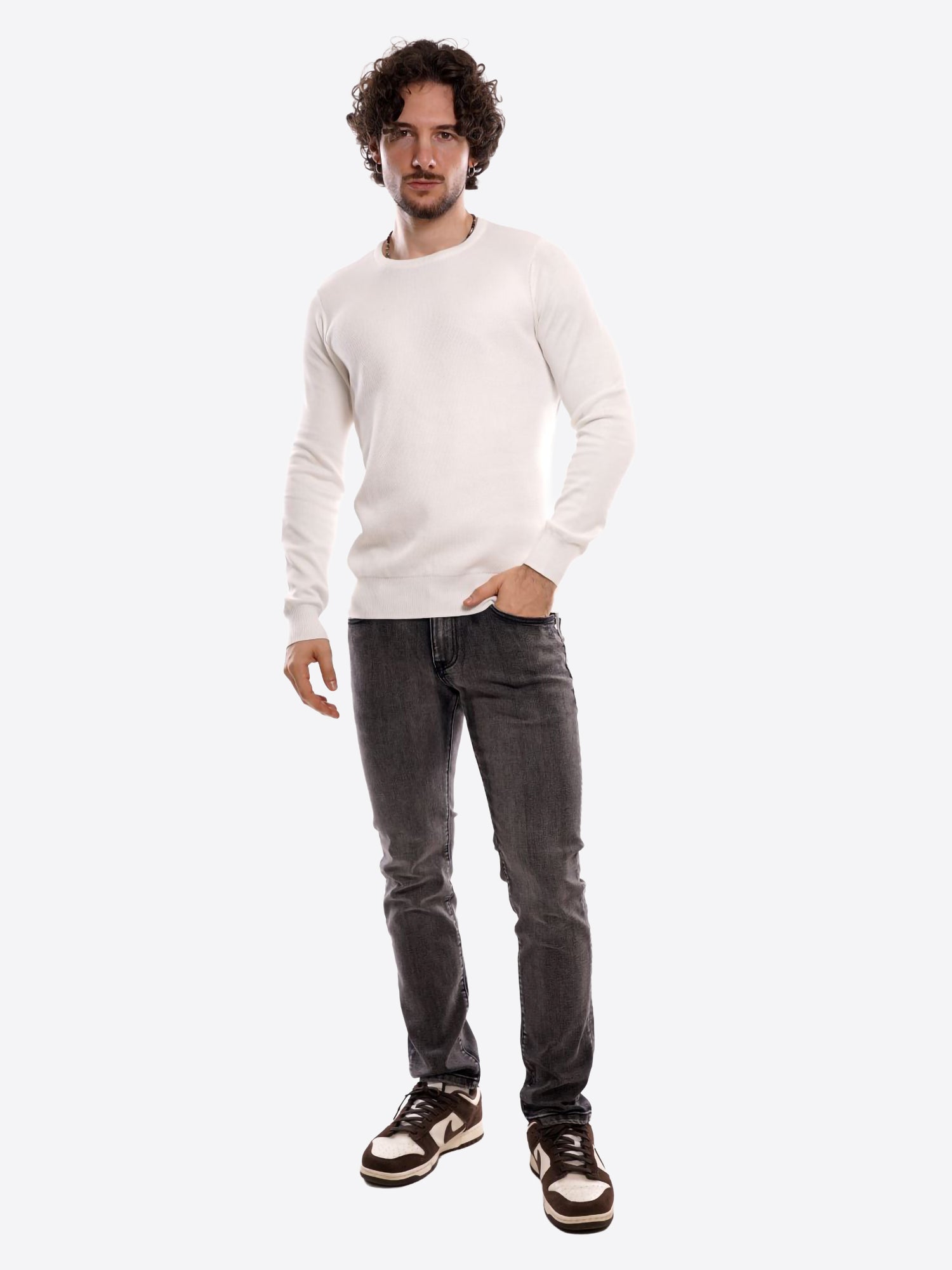 Maglia TAKE TWO da Uomo - bianco UT0462PANNA