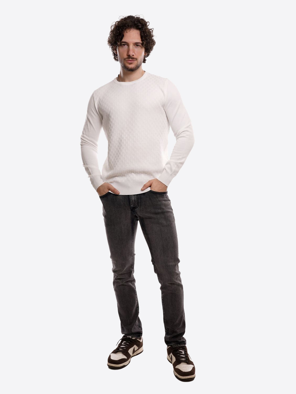 Maglia TAKE TWO da Uomo - bianco UT0464PANNA