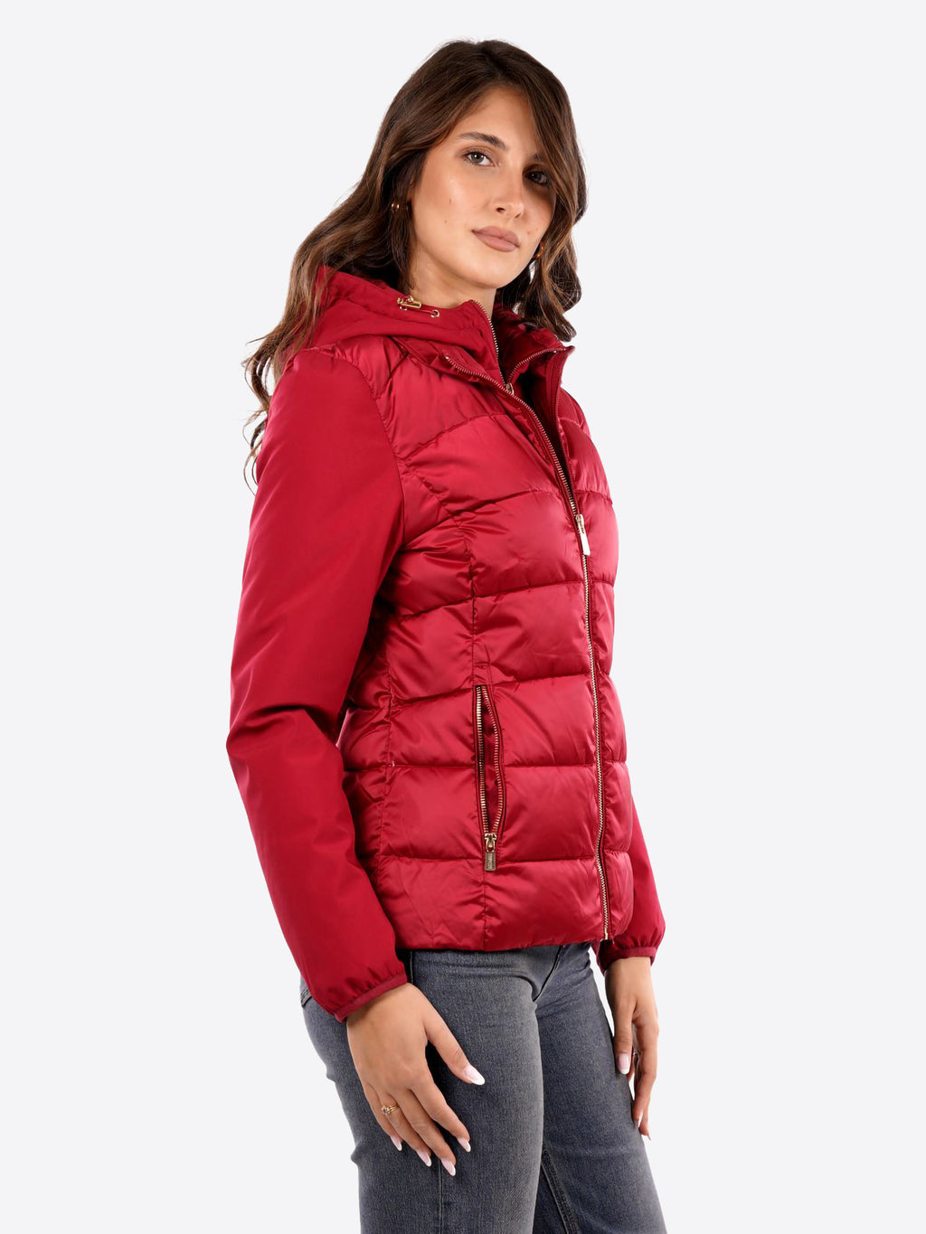 Piumino YES-ZEE da Donna - rosso J045M800562