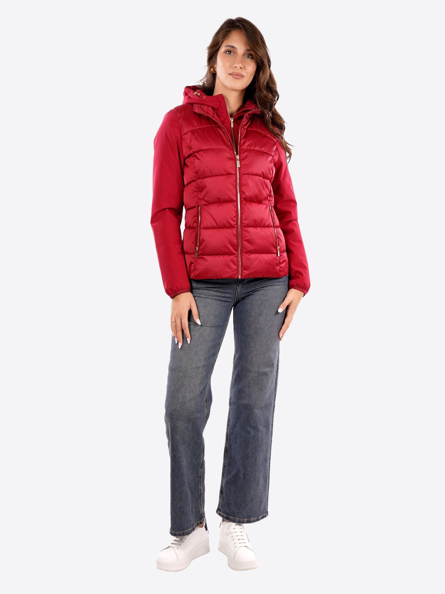 Piumino YES-ZEE da Donna - rosso J045M800562