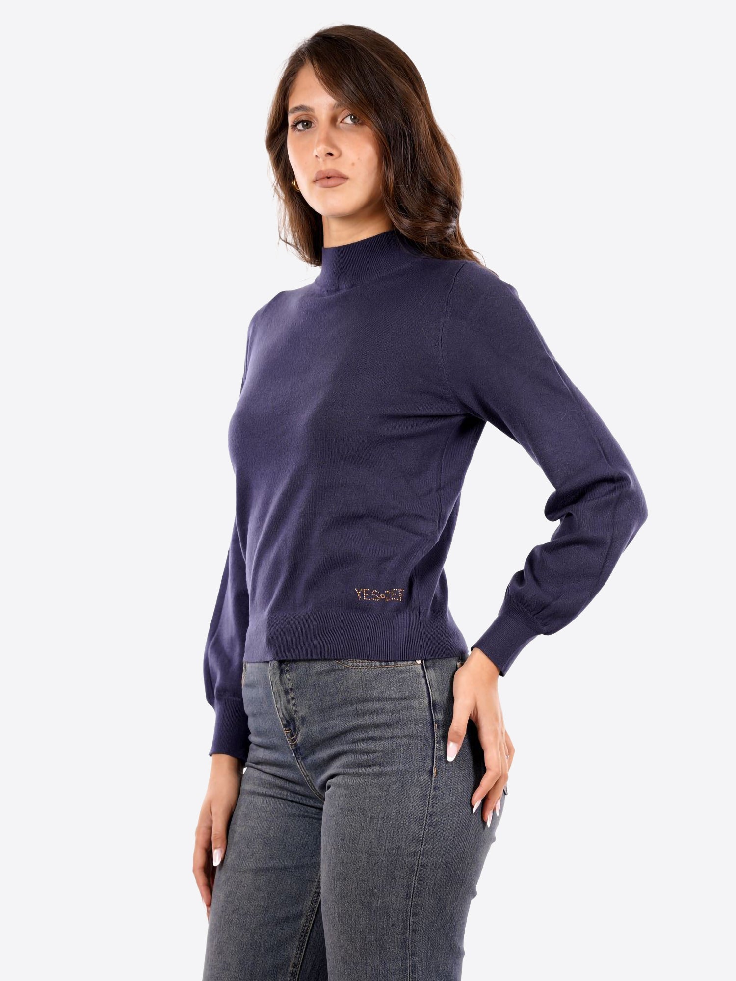 Maglia YES-ZEE da Donna - blu M002RU00710