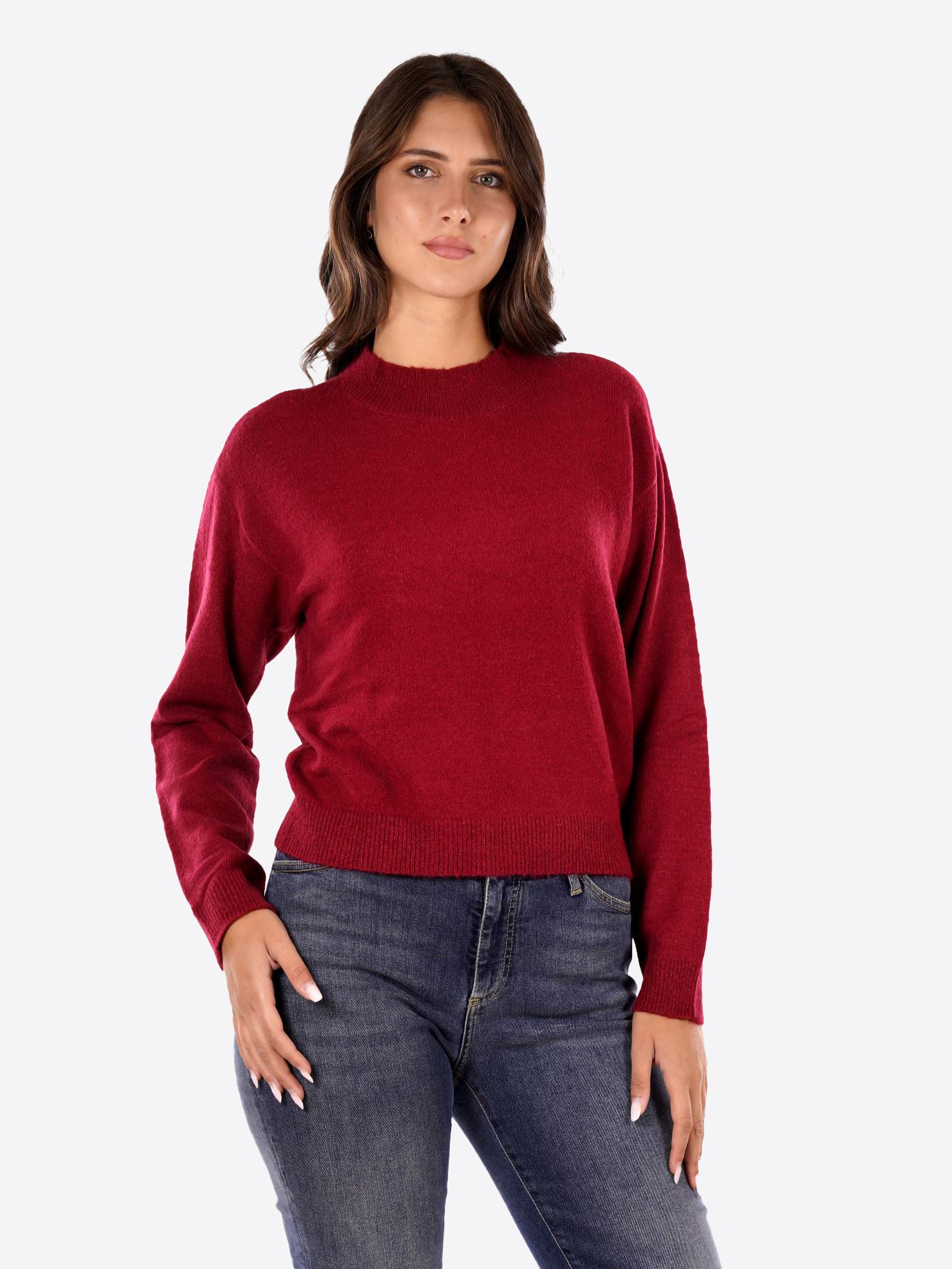 Maglia YES-ZEE da Donna - rosso M003BT00562