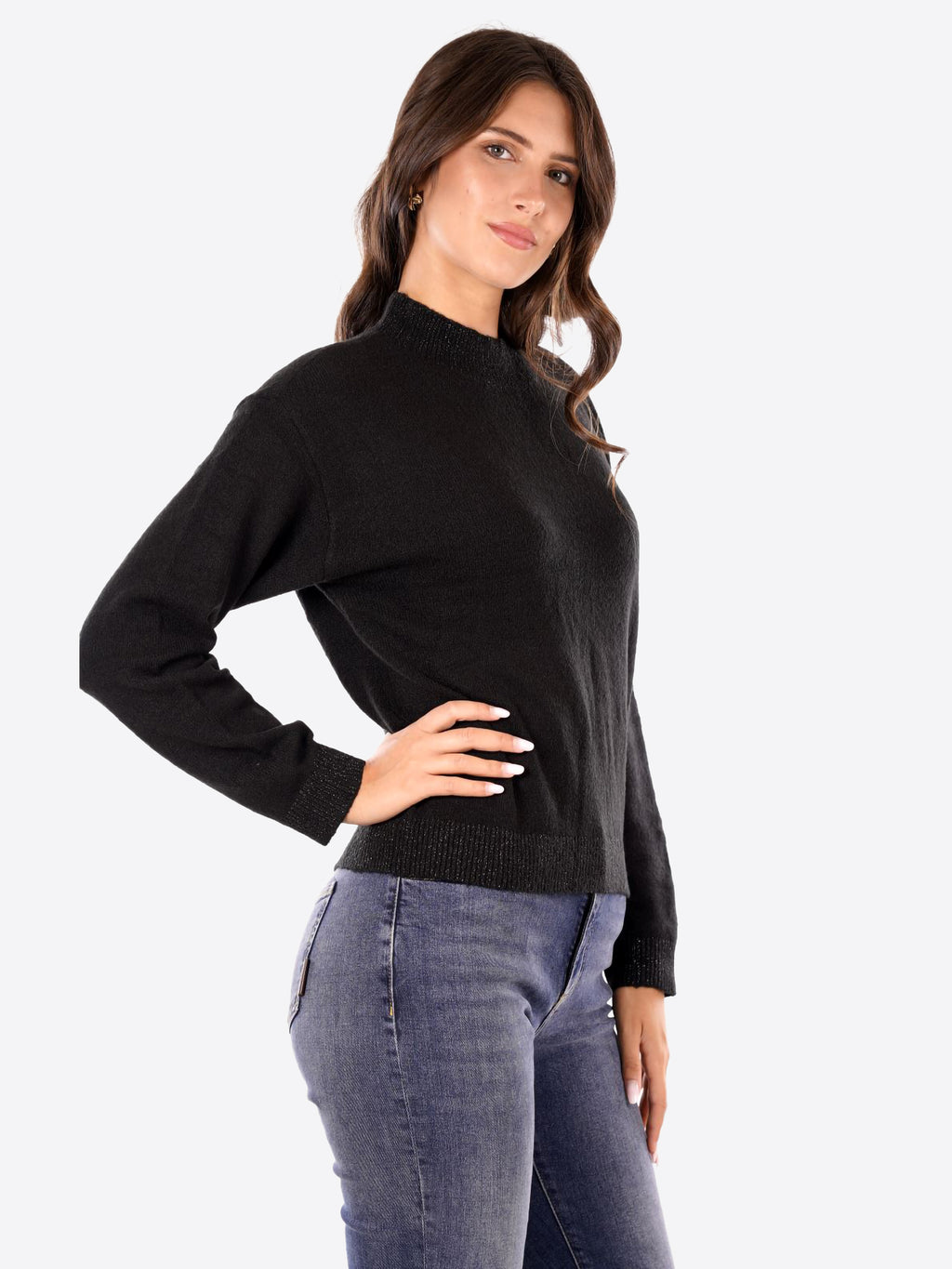 Maglia YES-ZEE da Donna - nero M003BT00801