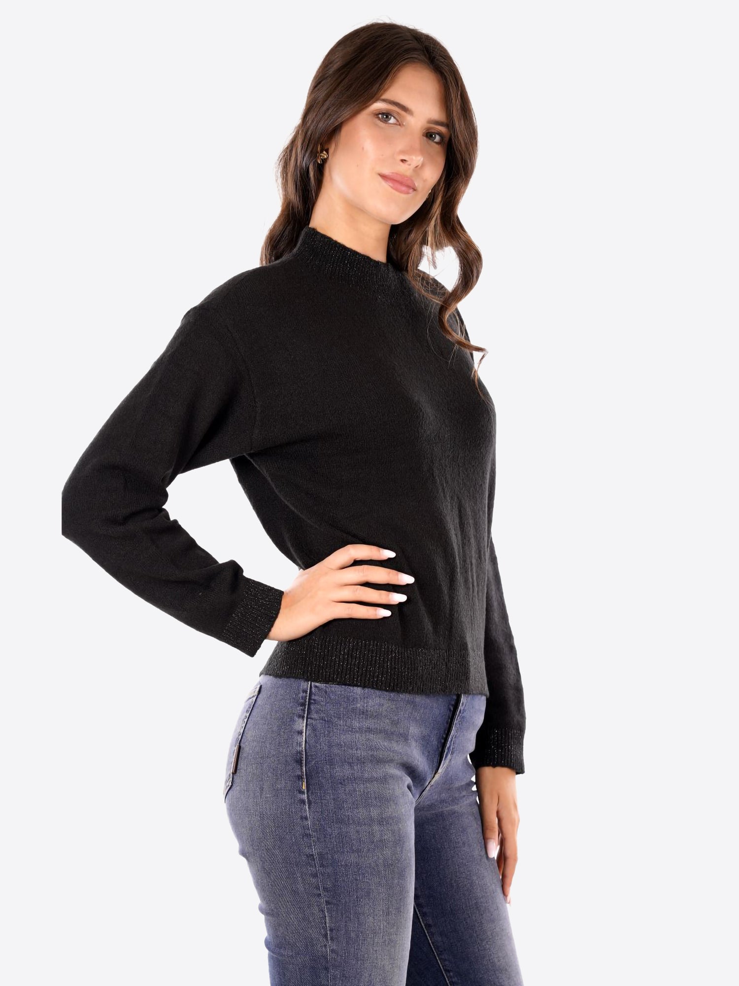 Maglia YES-ZEE da Donna - nero M003BT00801