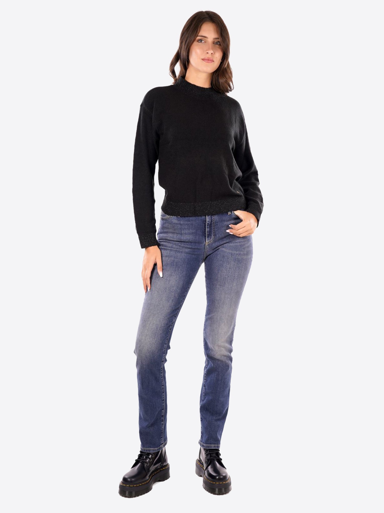 Maglia YES-ZEE da Donna - nero M003BT00801