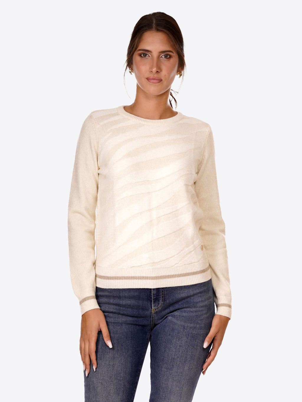 Maglia YES-ZEE da Donna - beige M011BI00157
