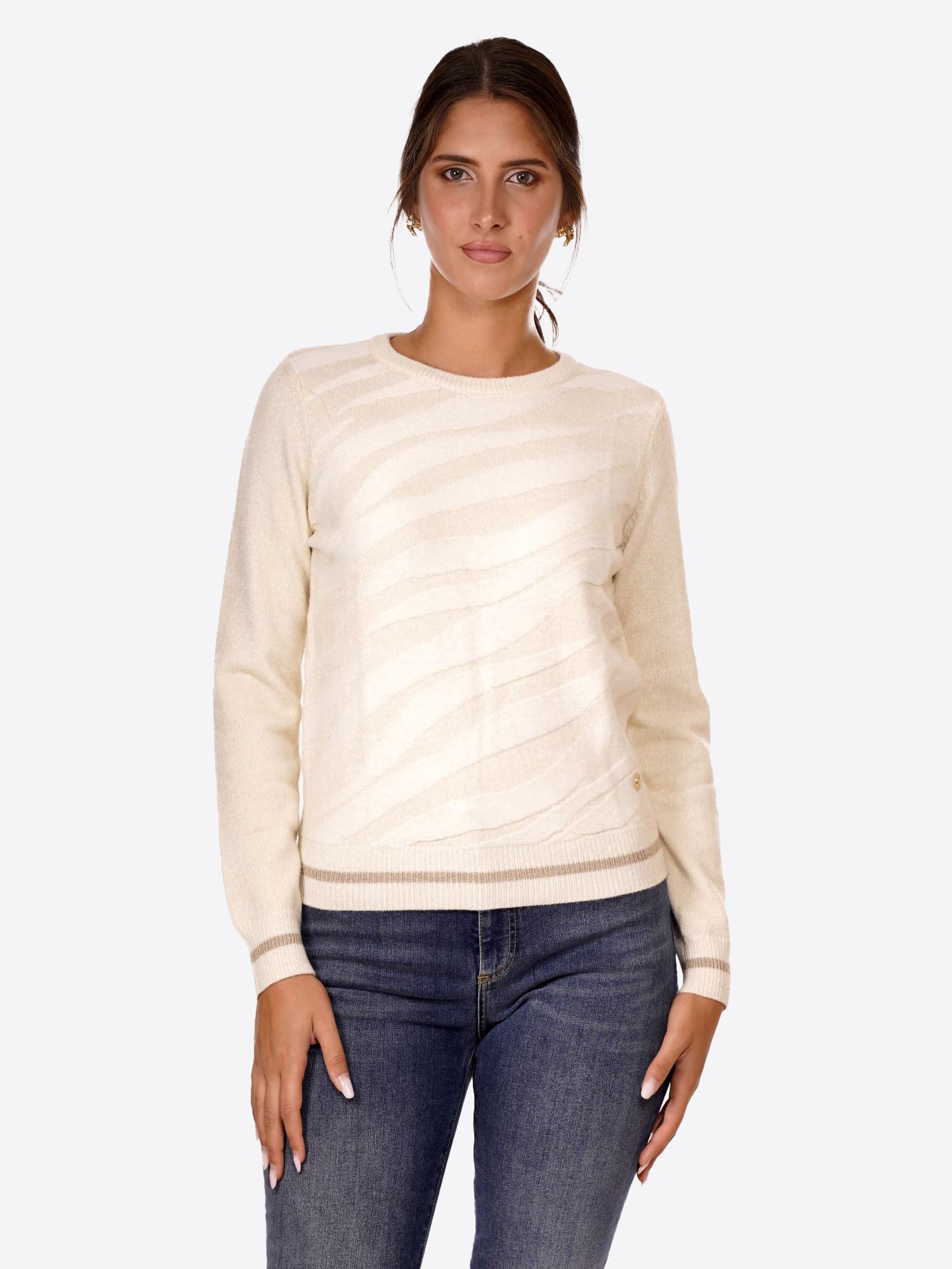 Maglia YES-ZEE da Donna - beige M011BI00157