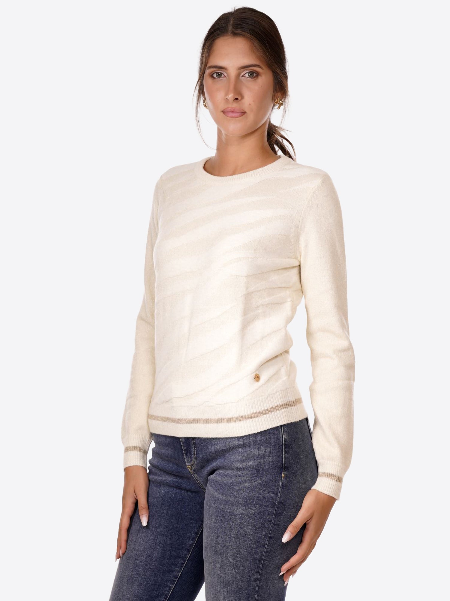 Maglia YES-ZEE da Donna - beige M011BI00157