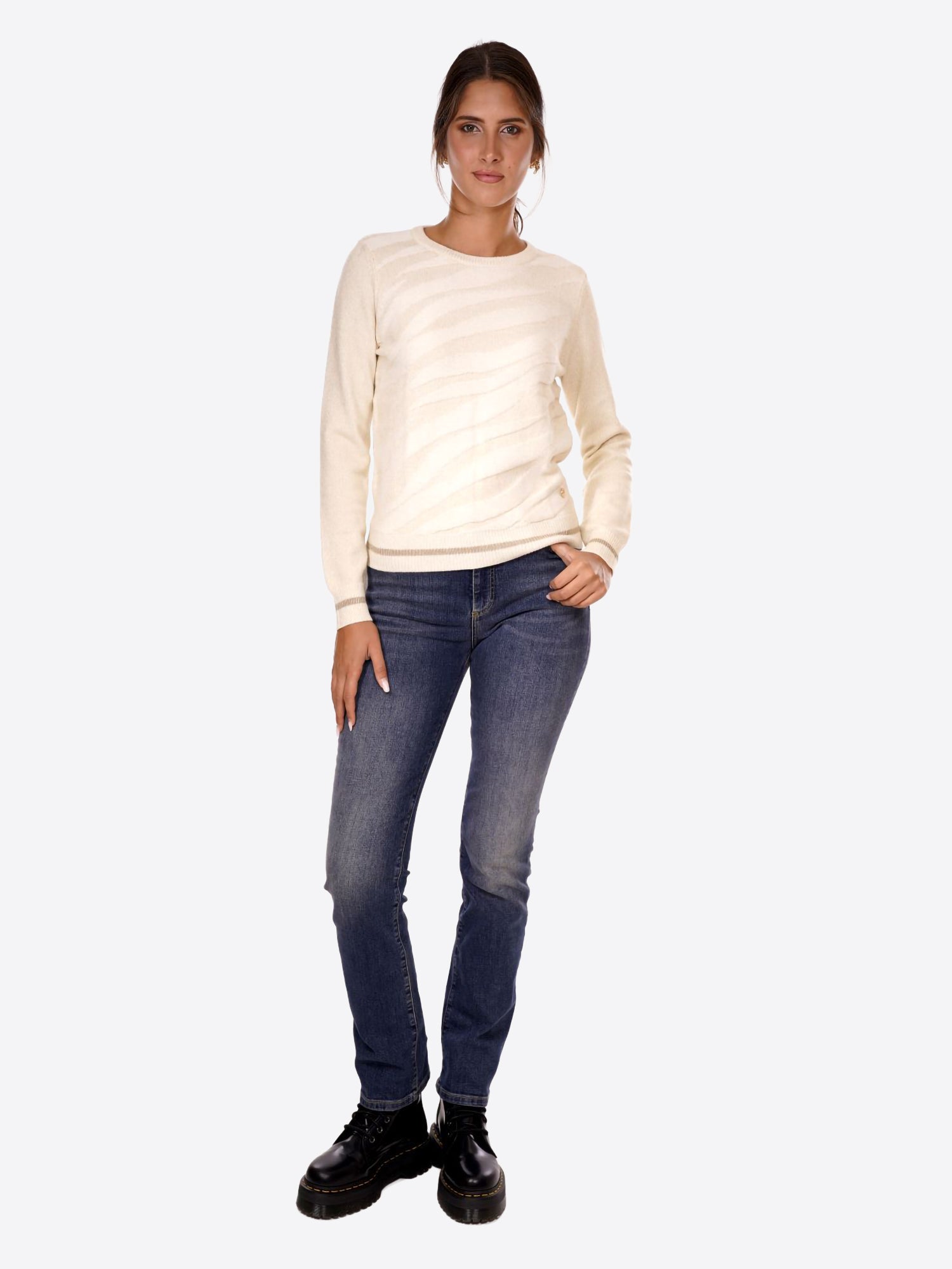 Maglia YES-ZEE da Donna - beige M011BI00157