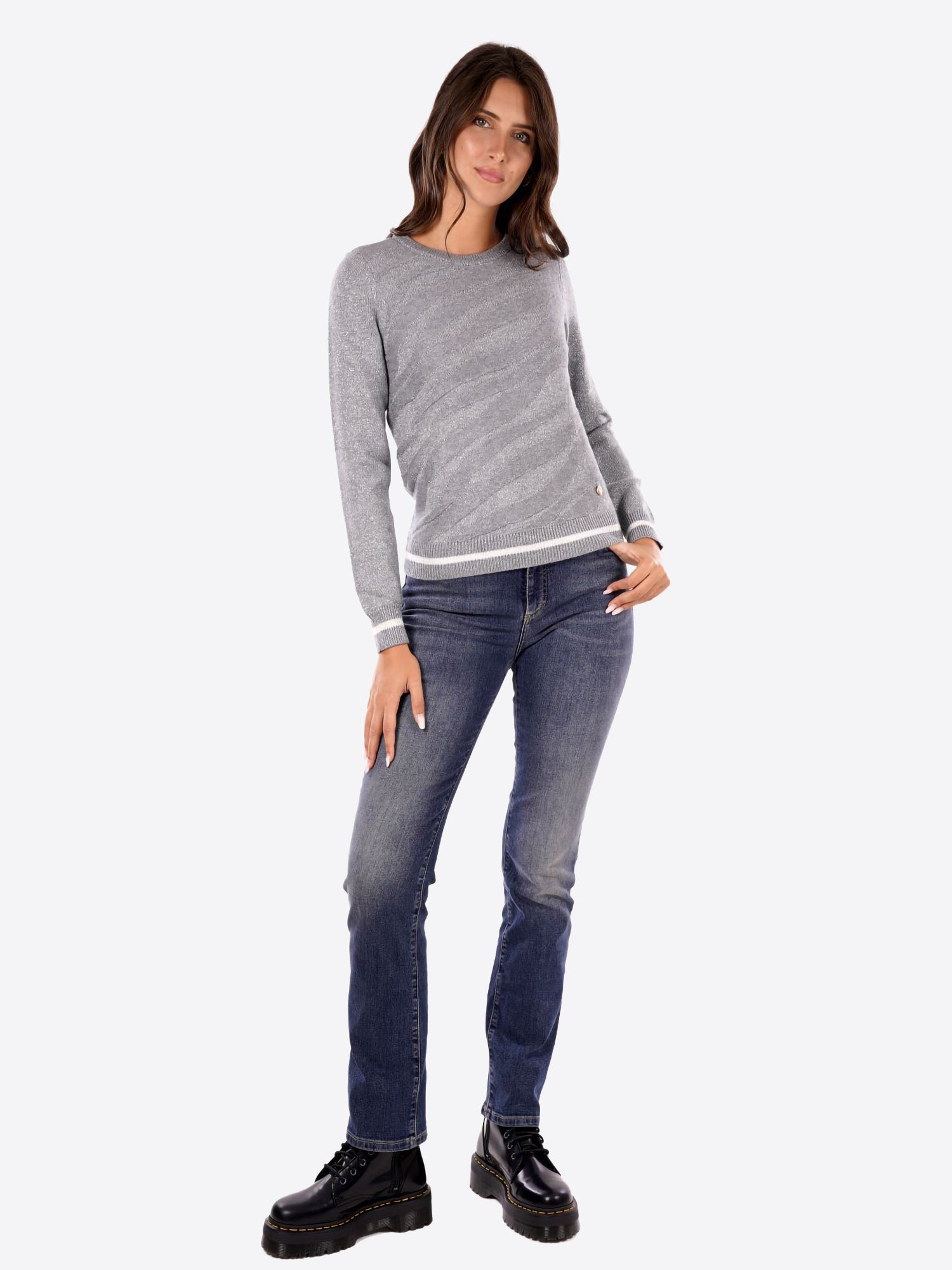 Maglia YES-ZEE da Donna - grigio M011BI00809