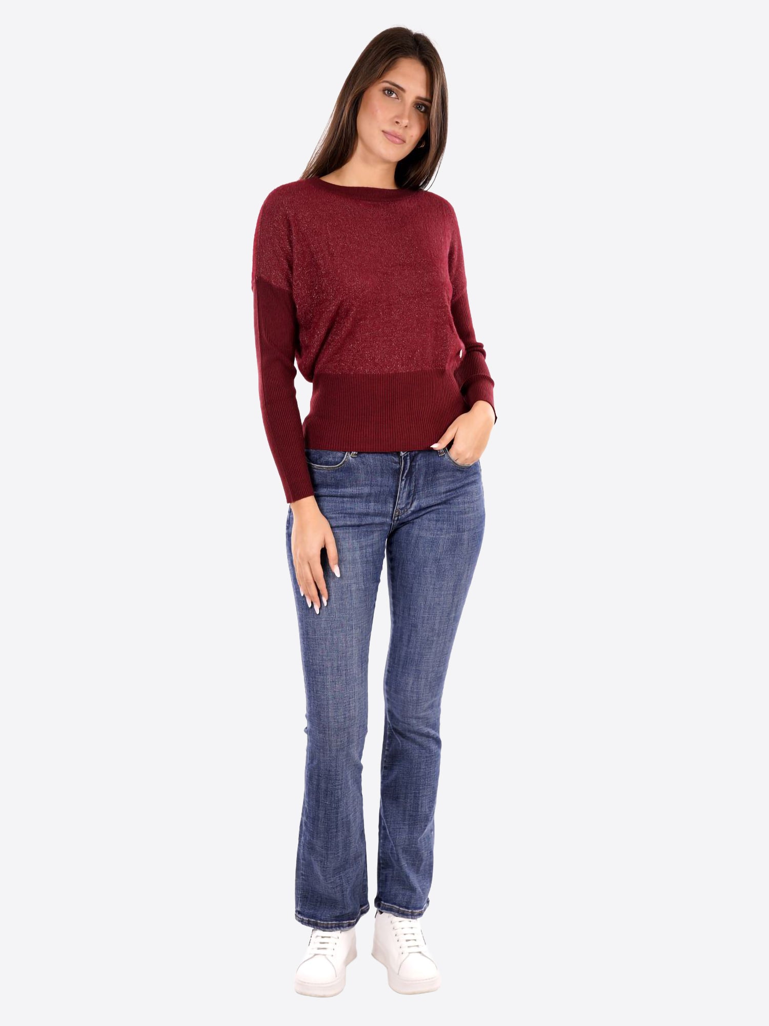 Maglia YES-ZEE da Donna - rosso M014IS00516