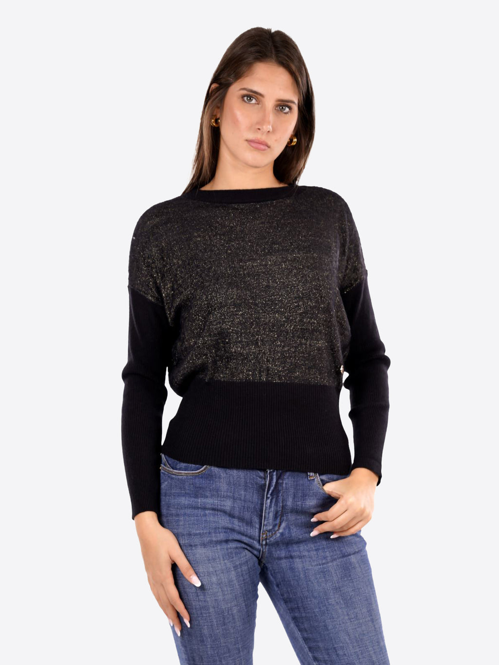 Maglia YES-ZEE da Donna - nero M014IS00801