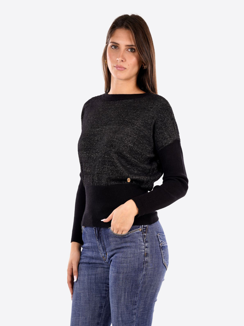 Maglia YES-ZEE da Donna - nero M014IS00801