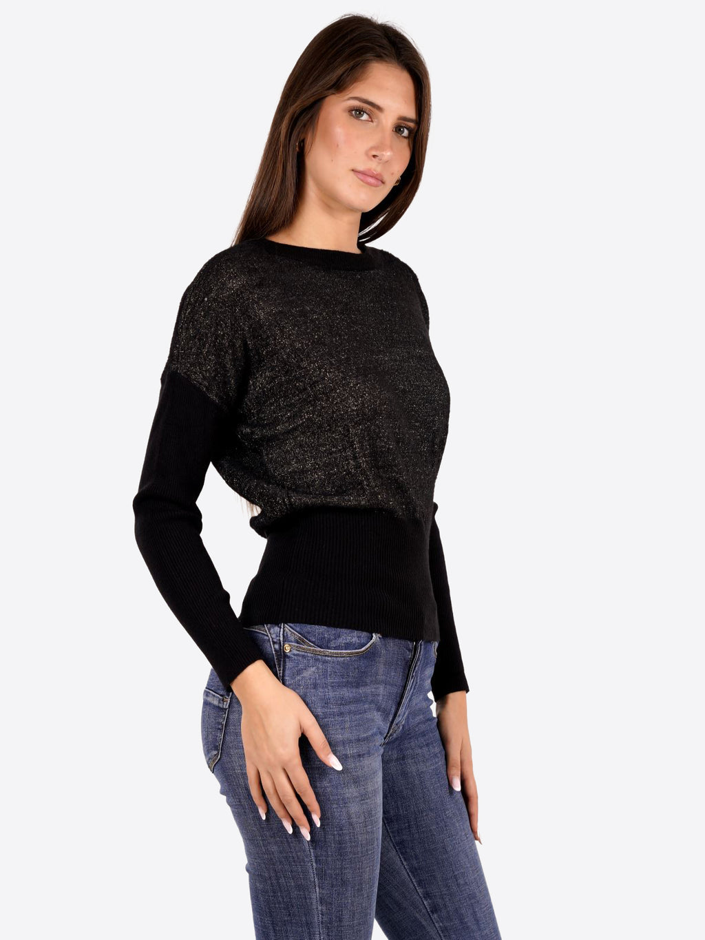 Maglia YES-ZEE da Donna - nero M014IS00801