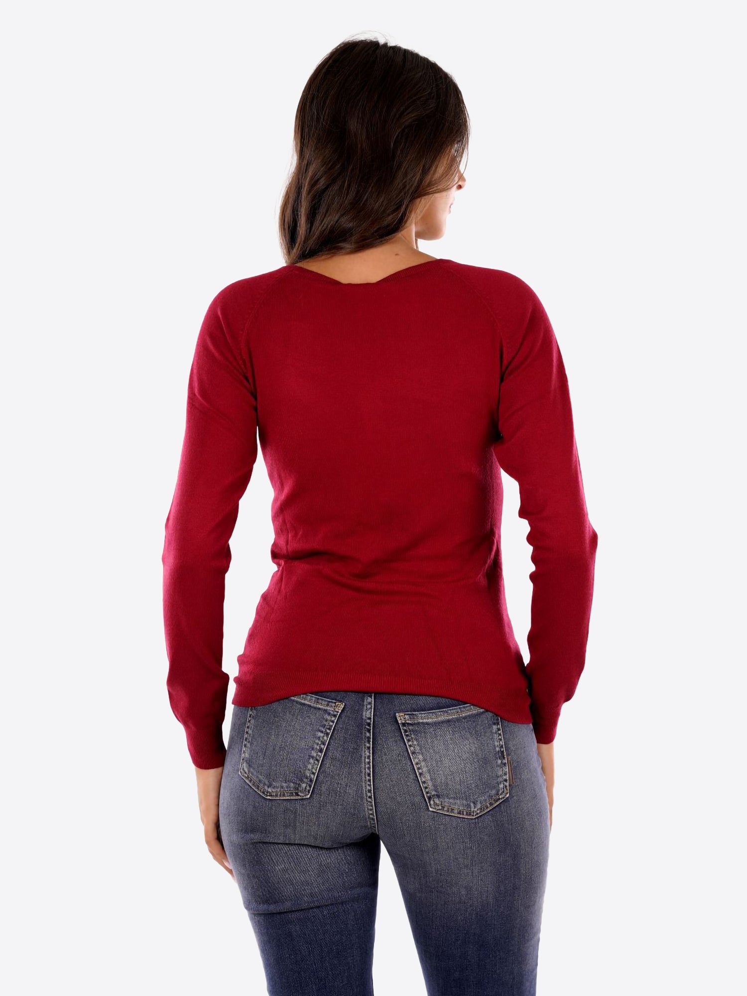 Maglia YES-ZEE da Donna - rosso M053RU00562
