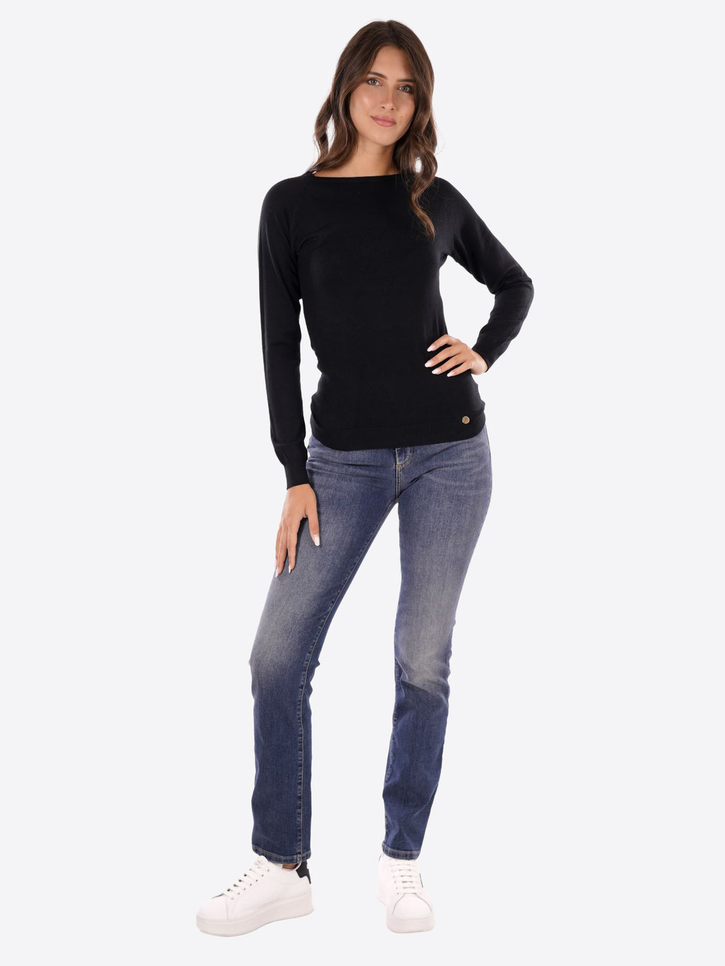 Maglia YES-ZEE da Donna - nero M053RU00801