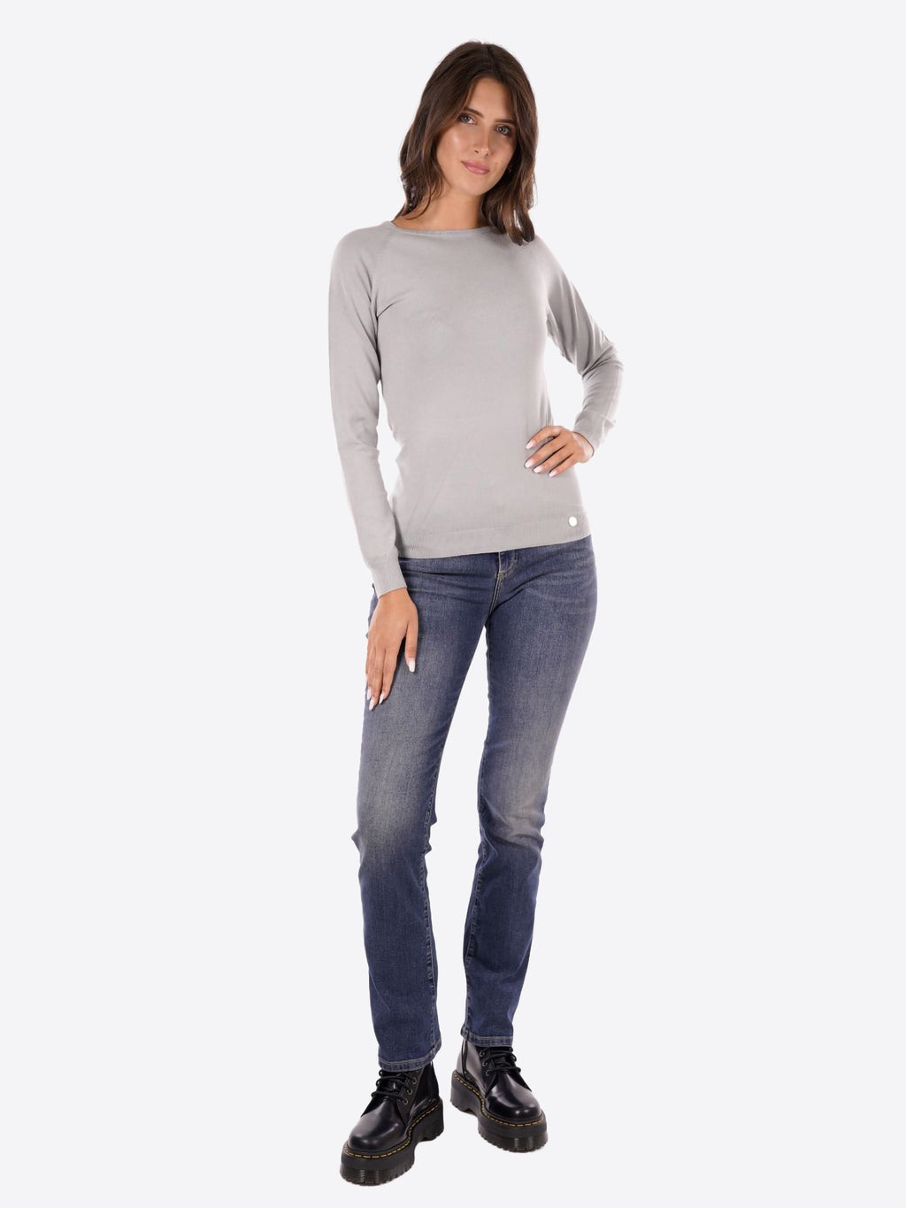 Maglia YES-ZEE da Donna - grigio M053RU00819