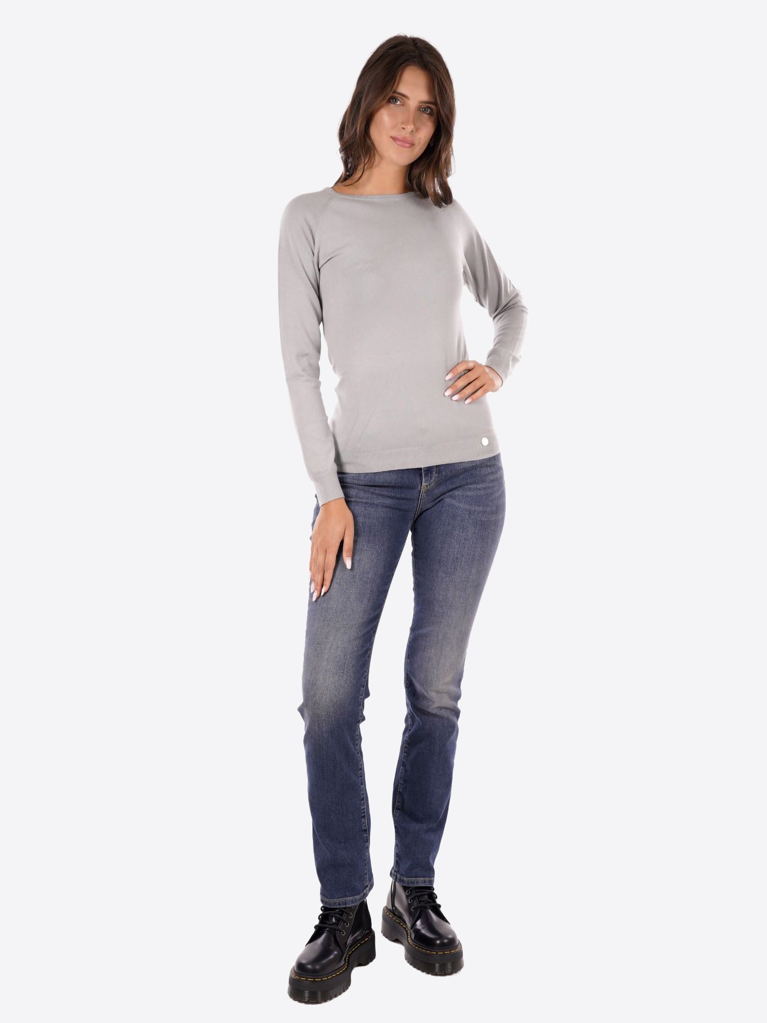 Maglia YES-ZEE da Donna - grigio M053RU00819
