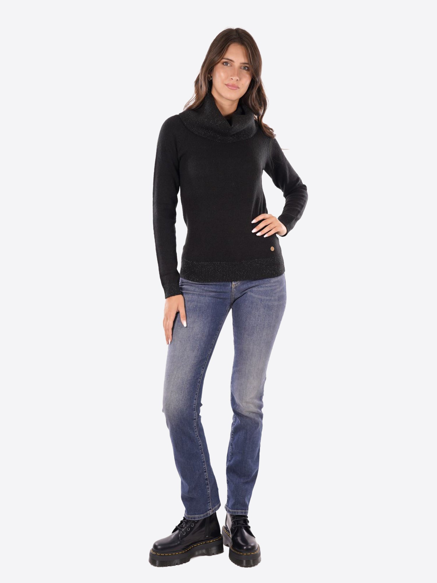 Maglia YES-ZEE da Donna - nero M054BT00801