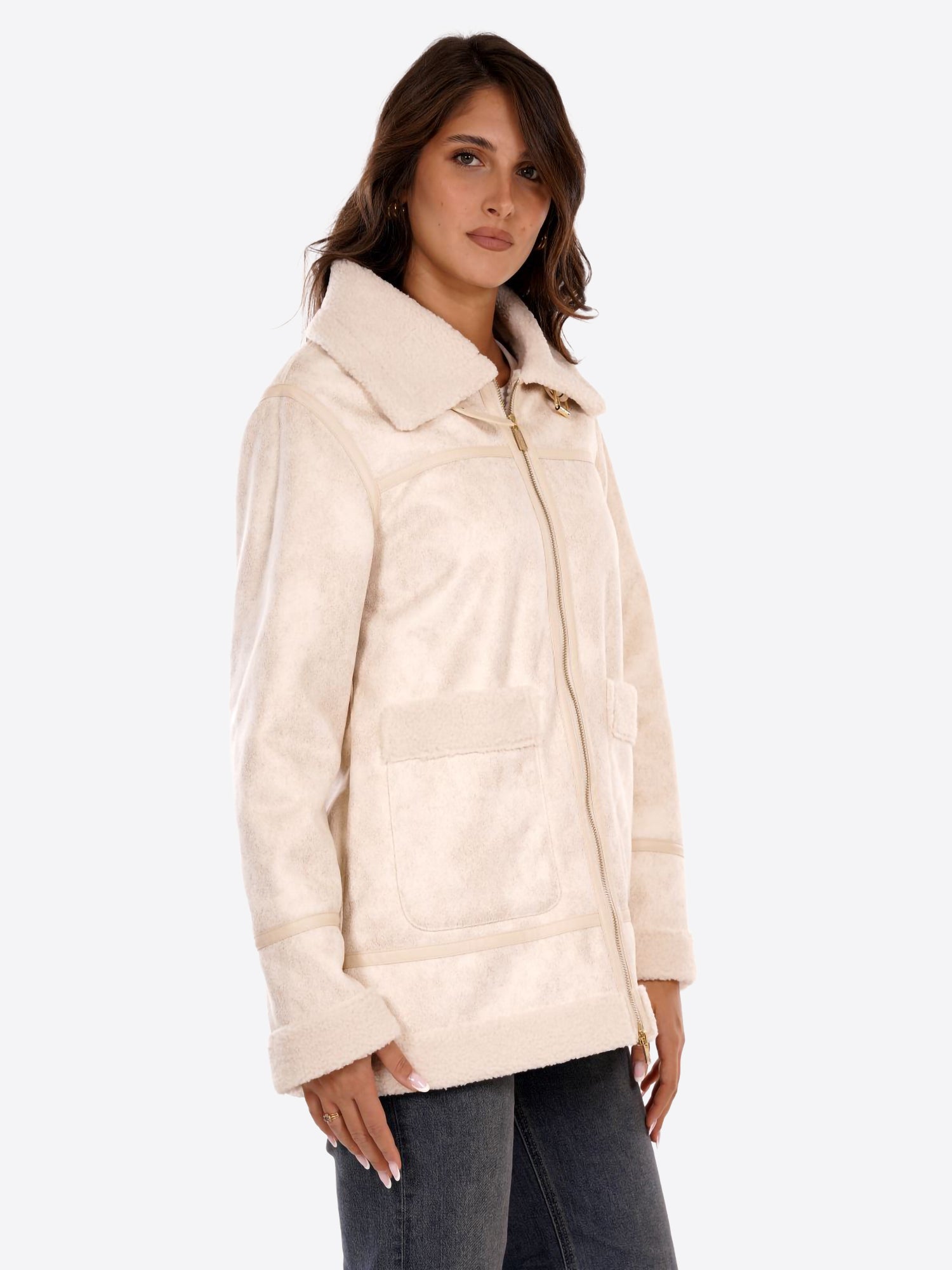 Cappotto YES-ZEE da Donna - bianco O061KJ00157