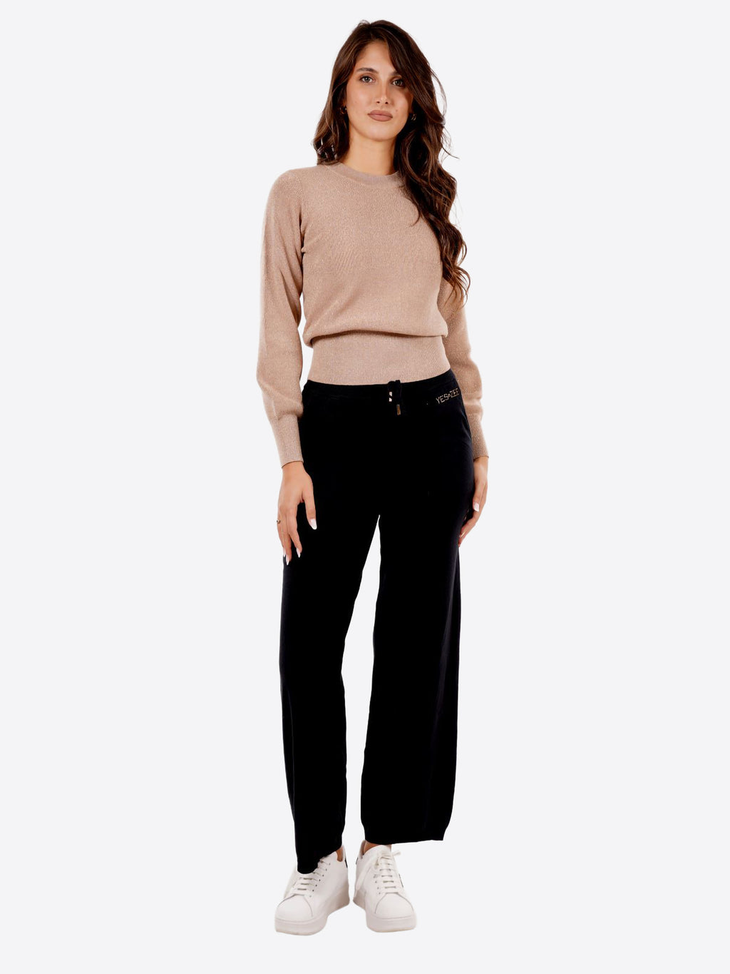 Pantalone Tuta YES-ZEE da Donna - nero P369RU00801