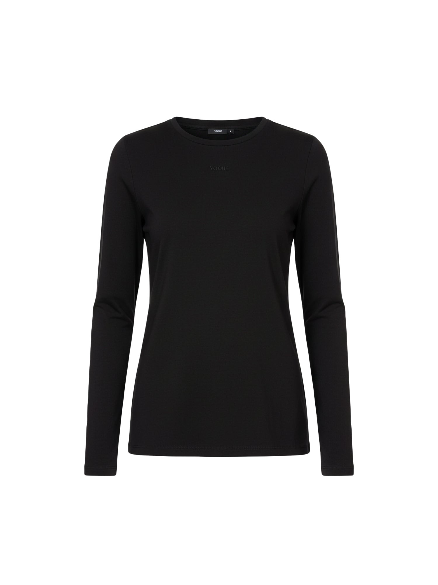 Long-shirt YES-ZEE da Donna - nero T034S700801