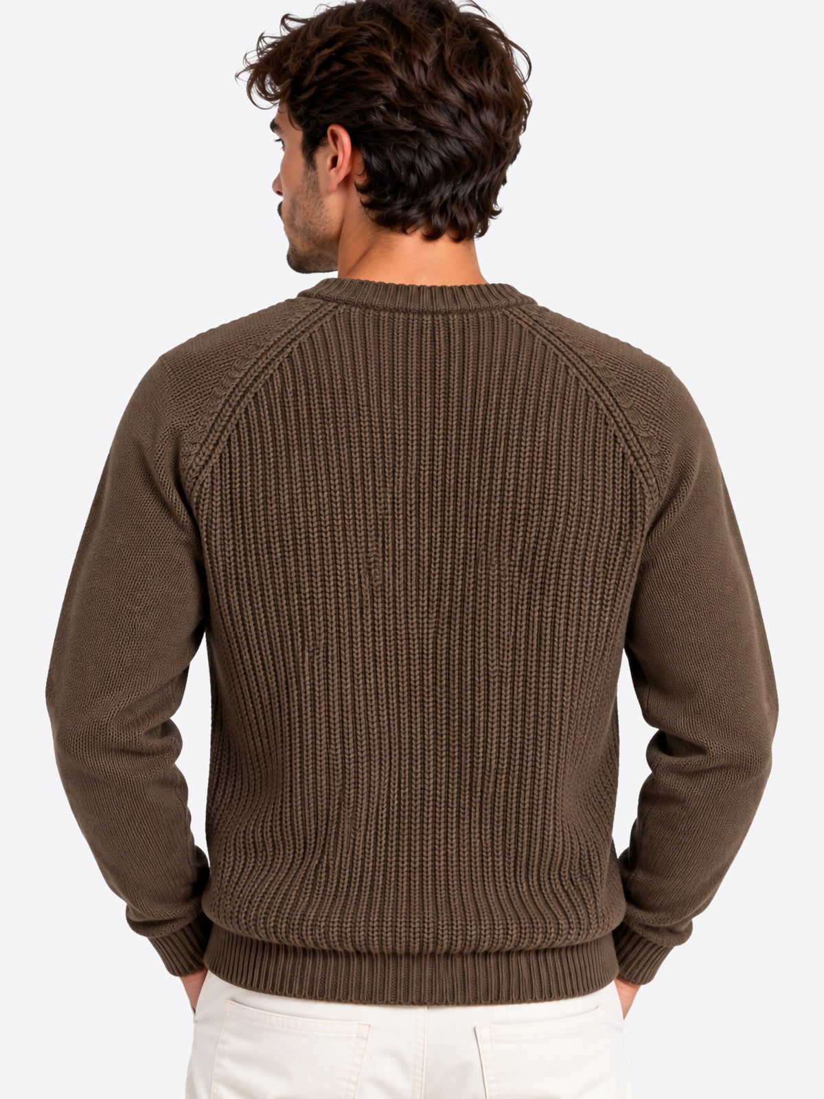 Maglione AERONAUTICA MILITARE da Uomo -MA157157586 FANGO