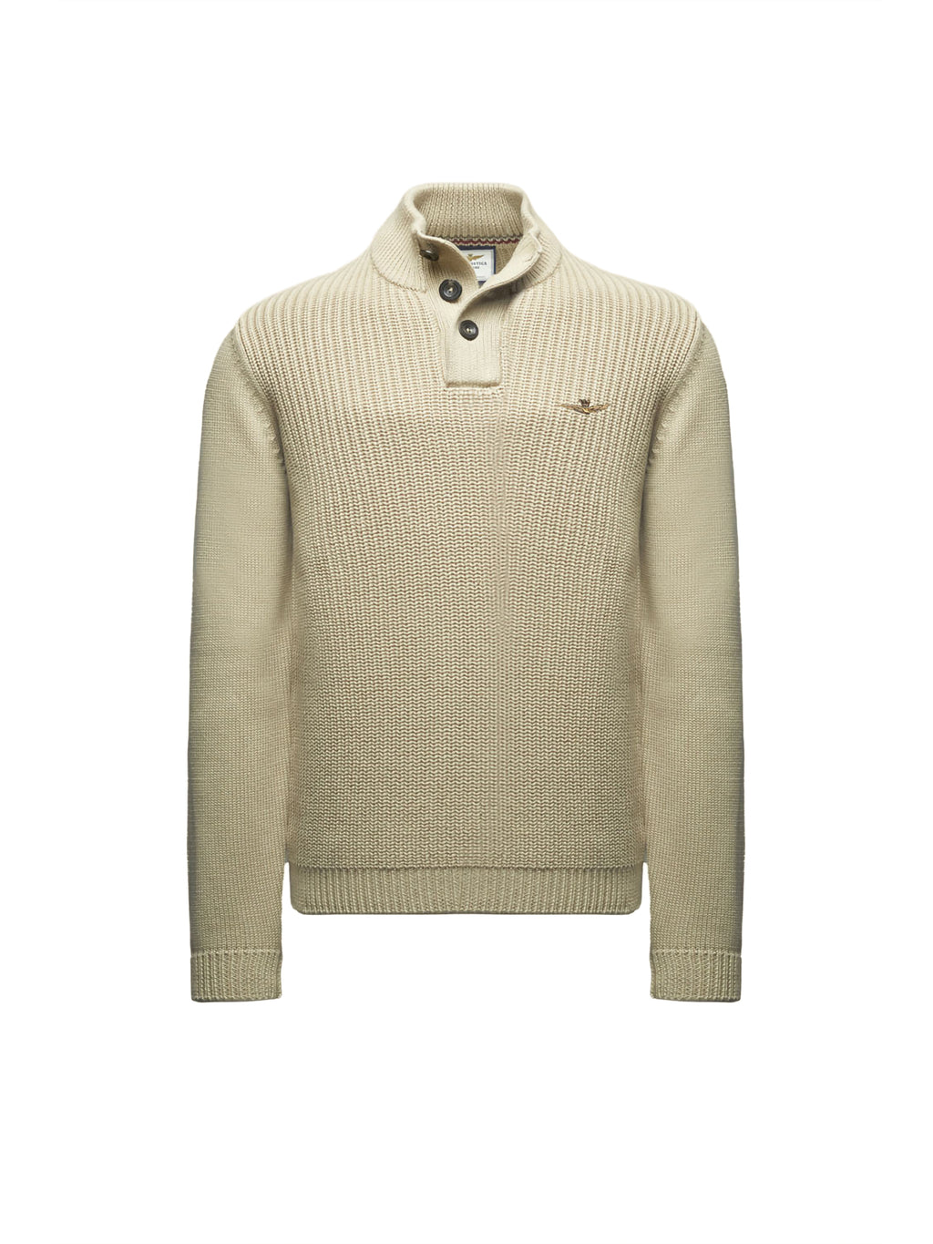 Maglione AERONAUTICA MILITARE da Uomo - beige MA157257646 BEIGE