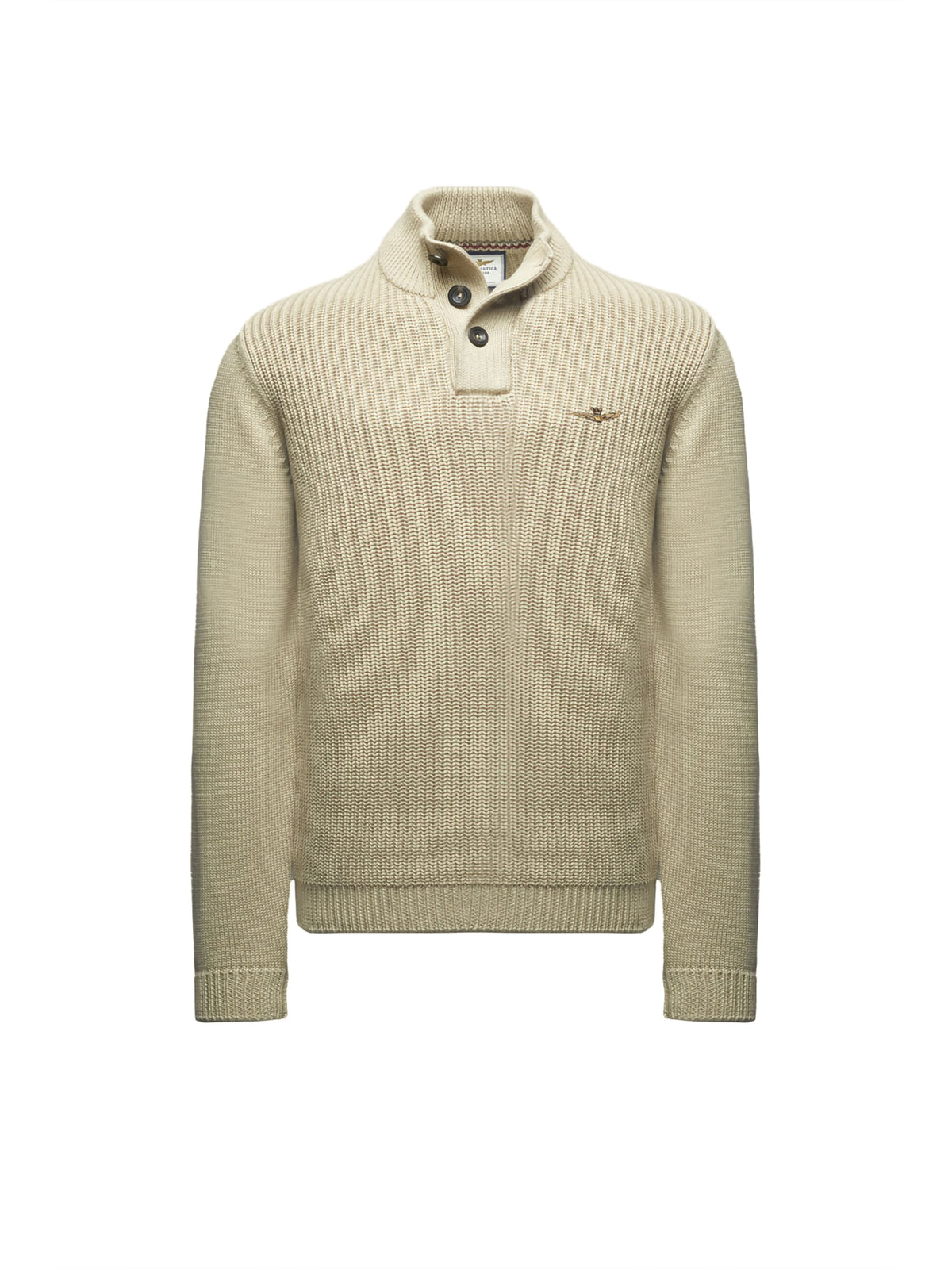 Maglione AERONAUTICA MILITARE da Uomo - beige MA157257646 BEIGE