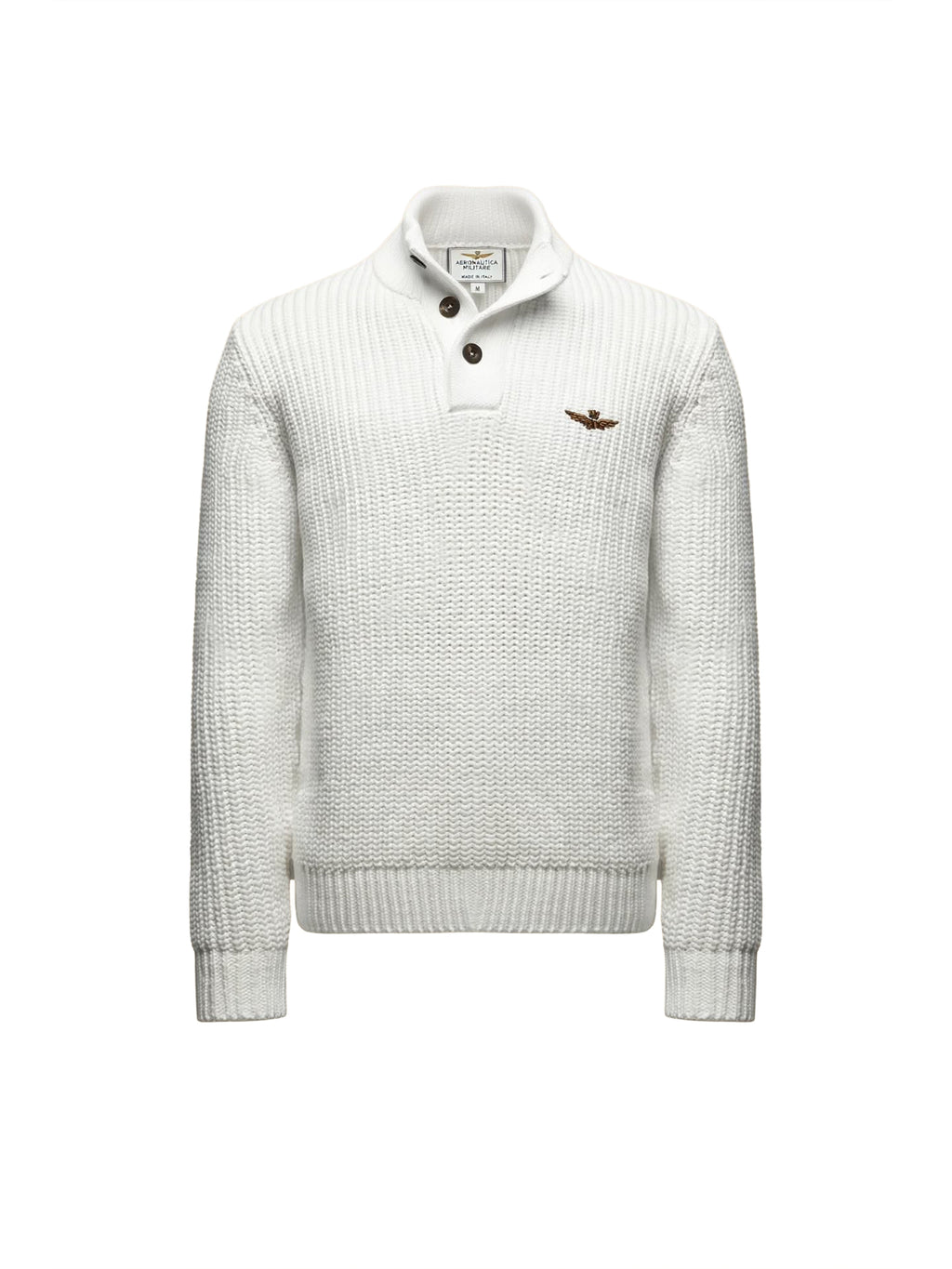 Maglione AERONAUTICA MILITARE da Uomo - bianco MA157273062 BIANCO
