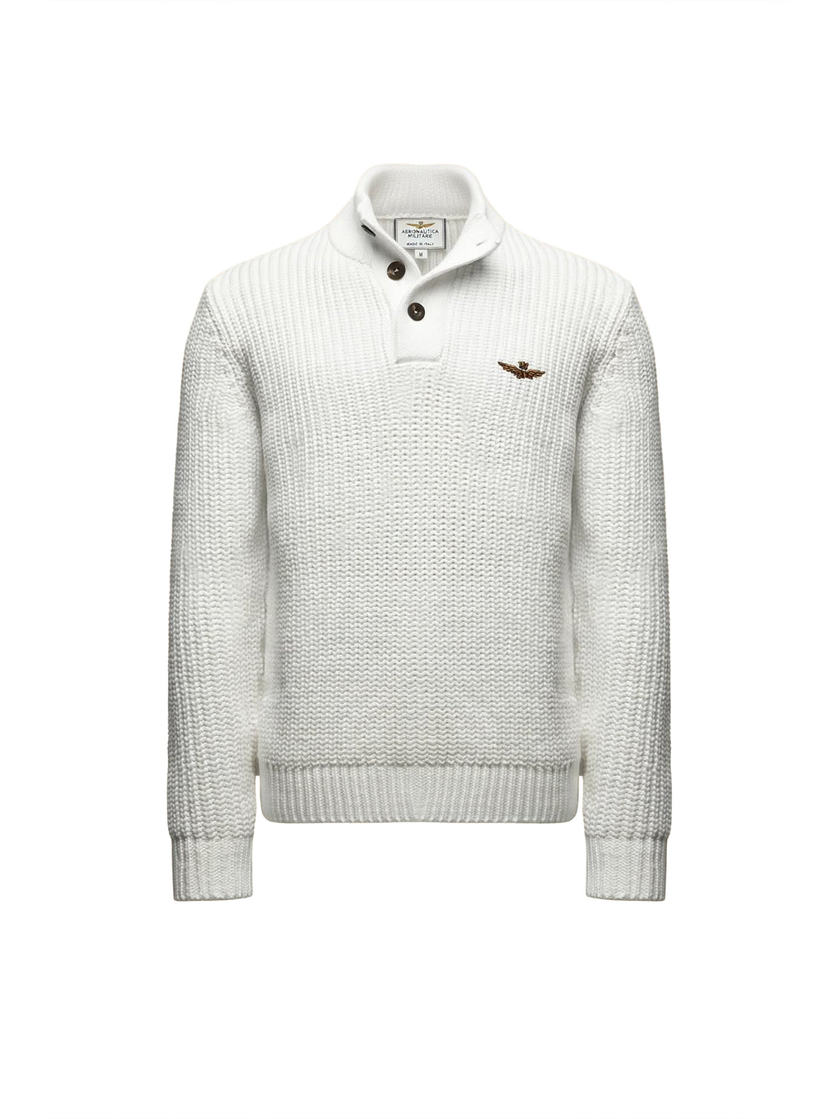 Maglione AERONAUTICA MILITARE da Uomo - bianco MA157273062 BIANCO