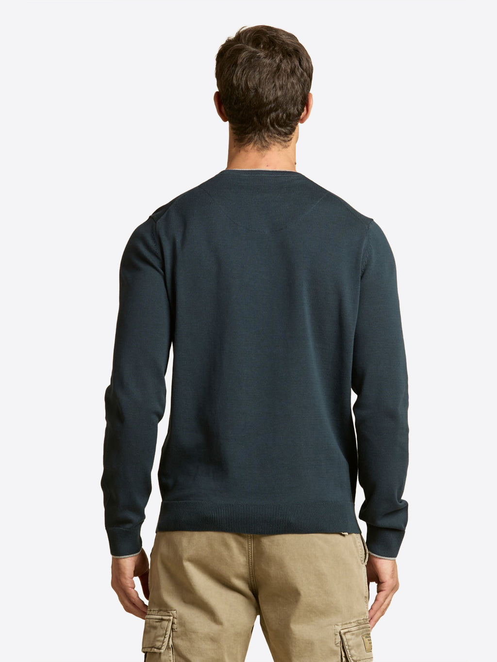Maglione girocollo AERONAUTICA MILITARE da Uomo - blu MA163108184 BLU