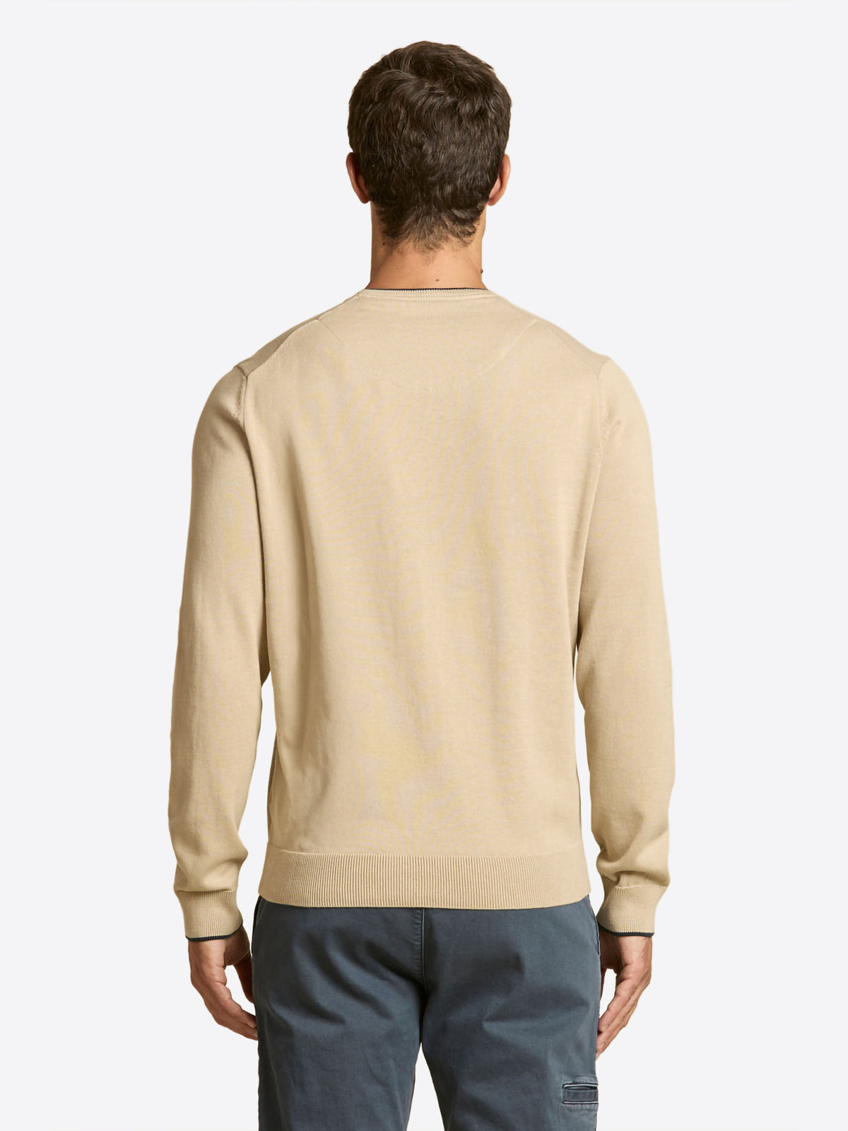 Maglione girocollo AERONAUTICA MILITARE da Uomo - beige MA163157646 SABBIA