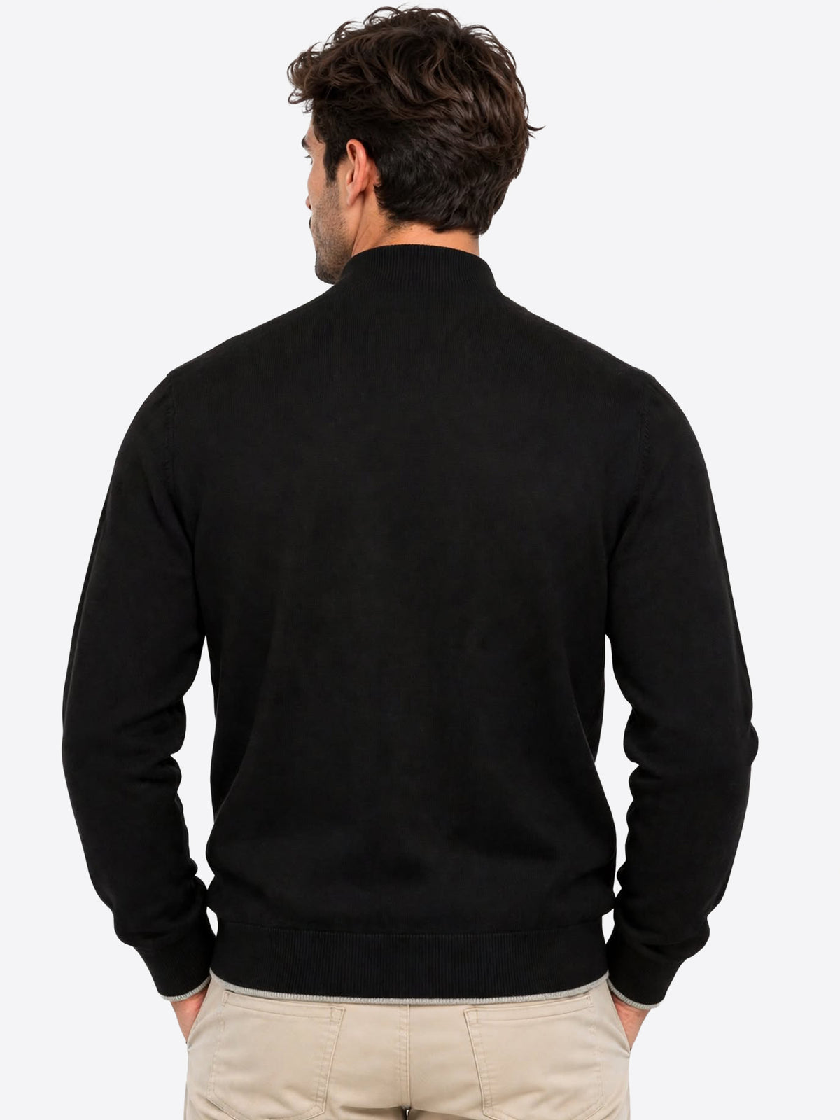 Cardigan AERONAUTICA MILITARE da Uomo -MA163234300 NERO