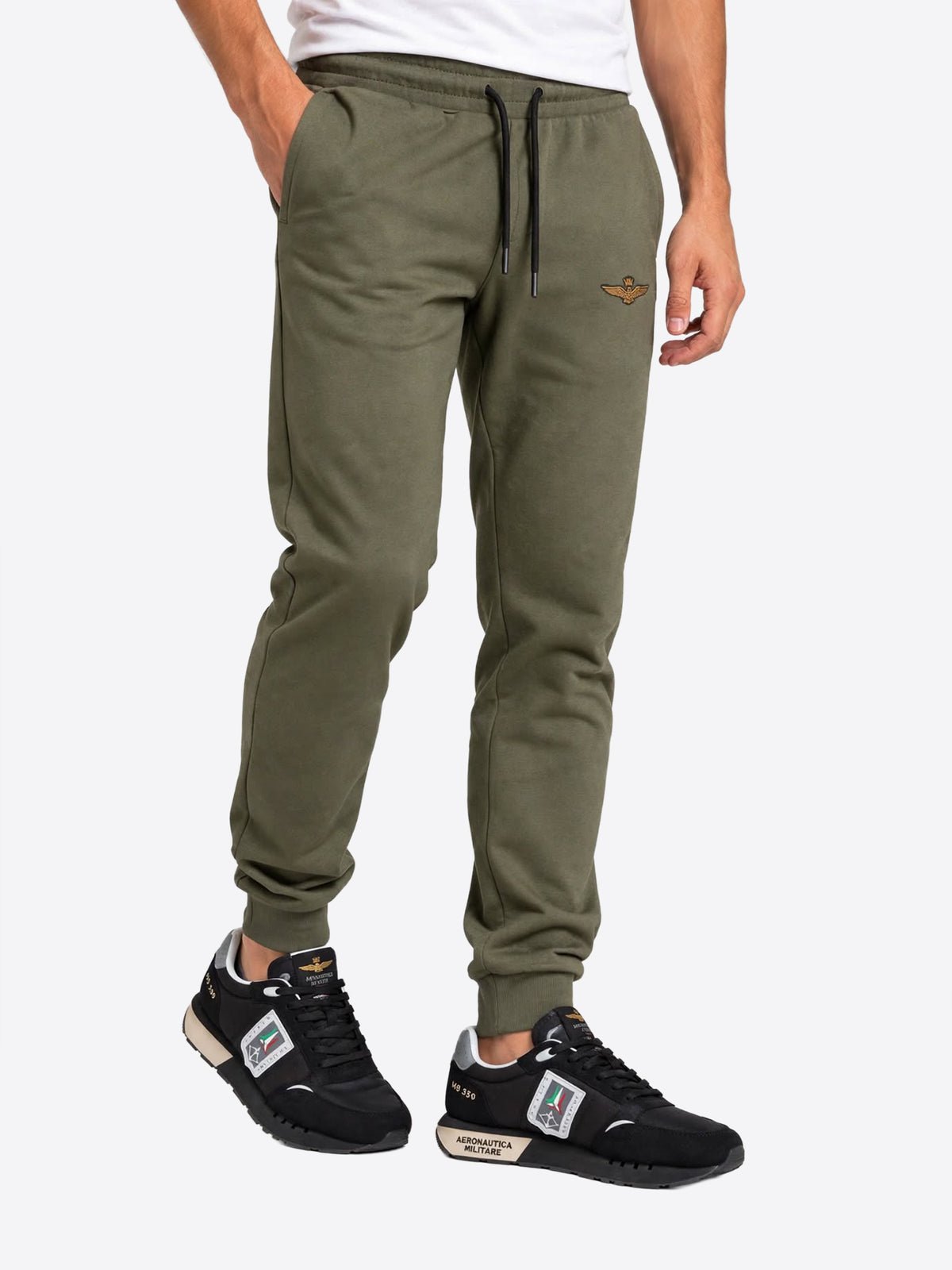 Pantalone Tuta AERONAUTICA MILITARE da Uomo - PE100807309 VERDEMILITARE