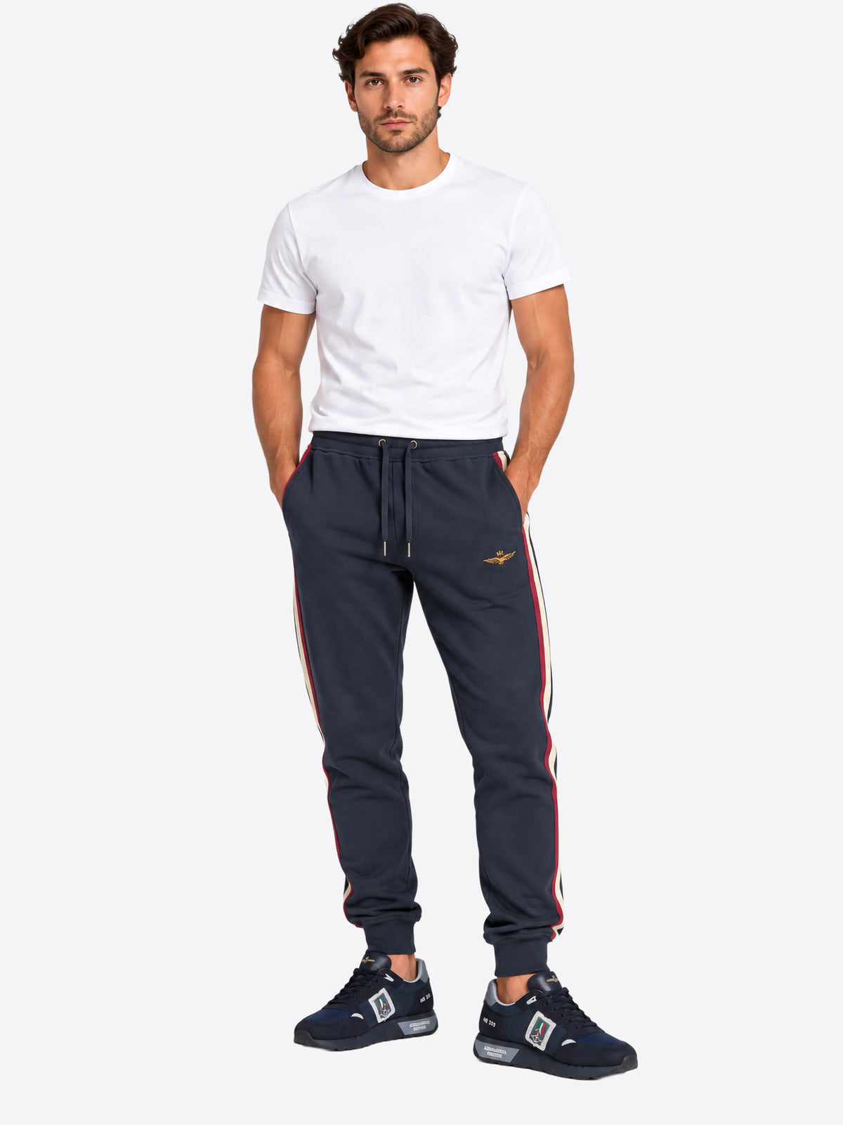 Pantalone Tuta AERONAUTICA MILITARE da Uomo -PF103408184 BLU
