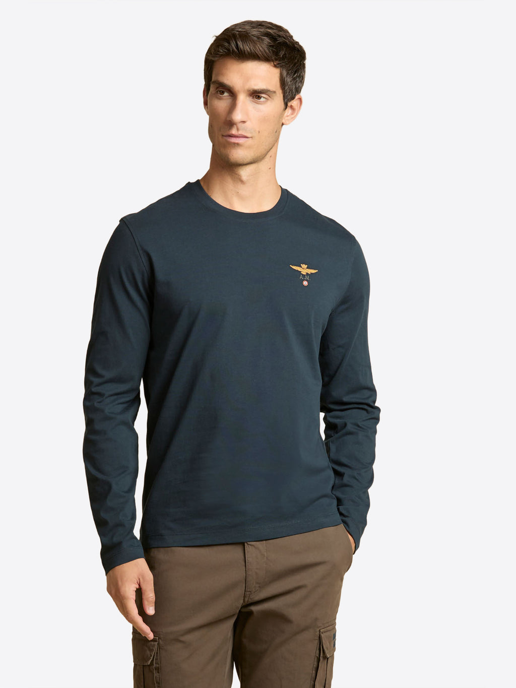 Long-shirt AERONAUTICA MILITARE da Uomo - blu TS239008184 BLU