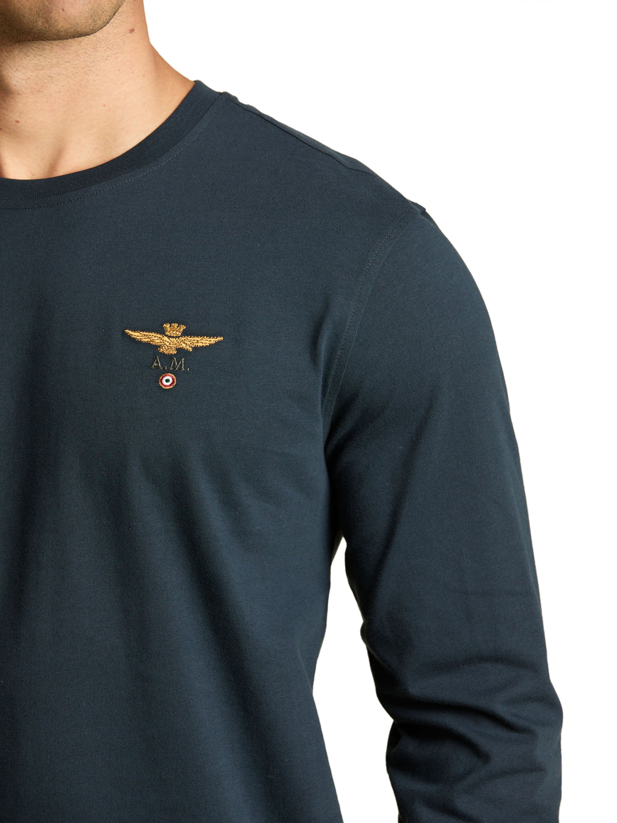Long-shirt AERONAUTICA MILITARE da Uomo - blu TS239008184 BLU